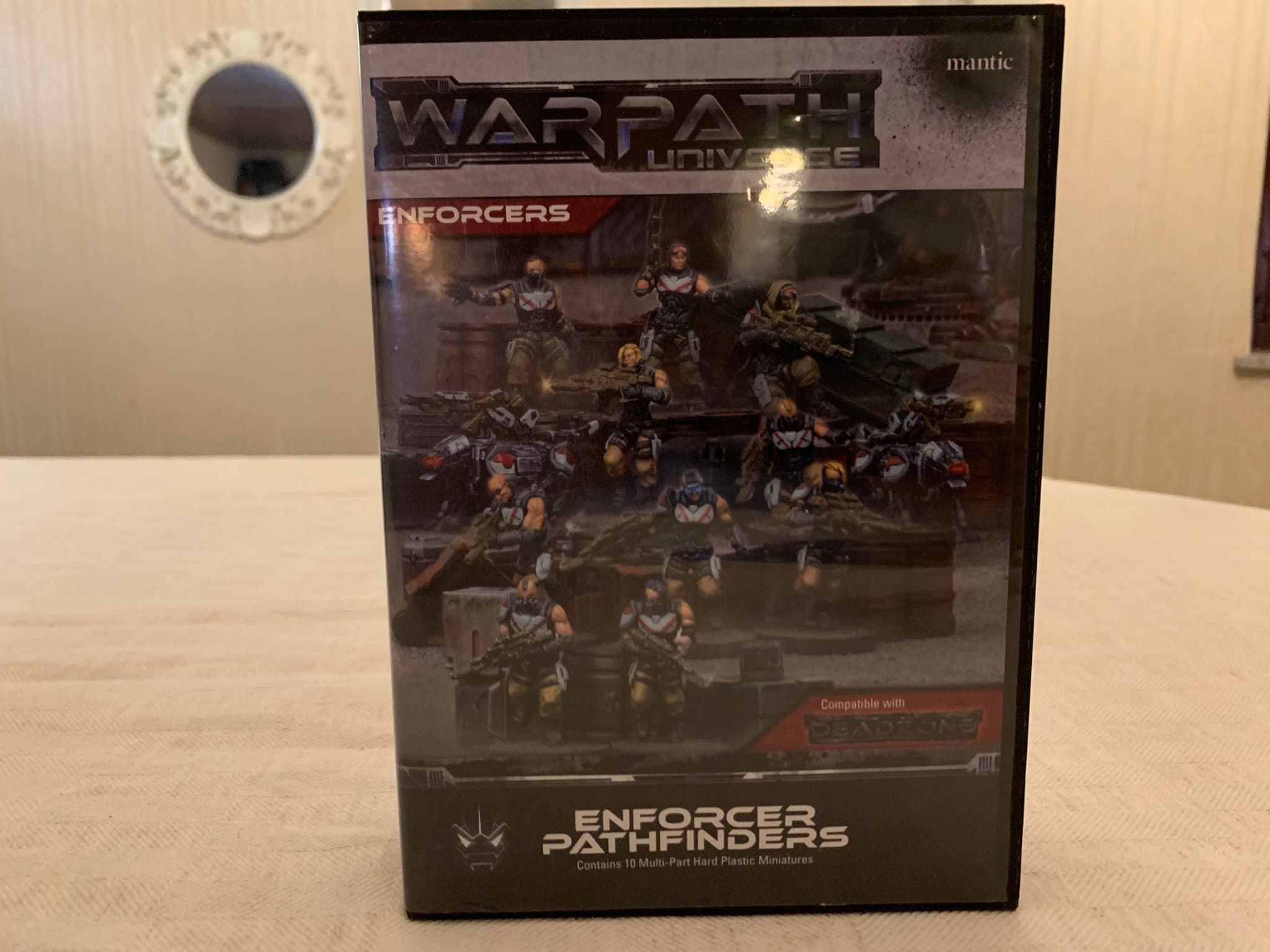 Warpath Universe Enforcer Pathfinders - 28mm sci fi figurer i figurplast