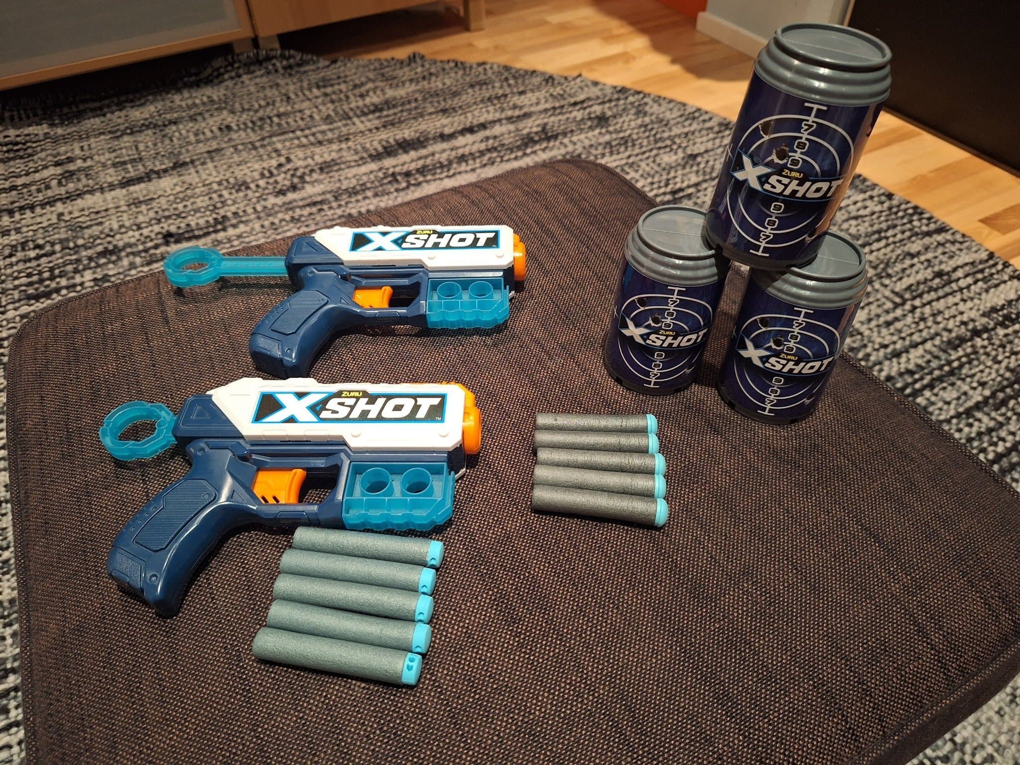 X-Shot Set med Blasters och Mål
