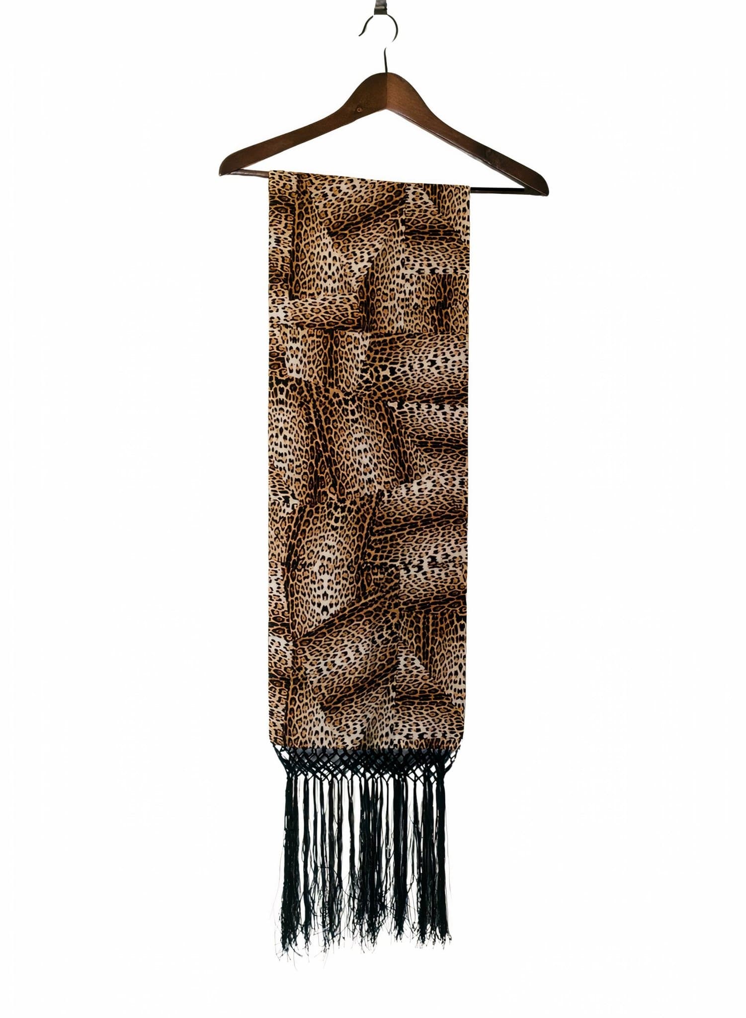 HELT NY! Roberto Cavalli x H&M Leopard Mönstrad Unisex Scarf Sjal i 100% Siden