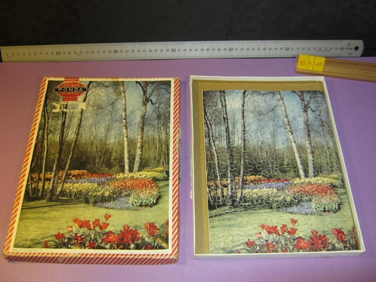 150 b trä-pussel, Ponda Puzzle, Komplett f-mf/mf