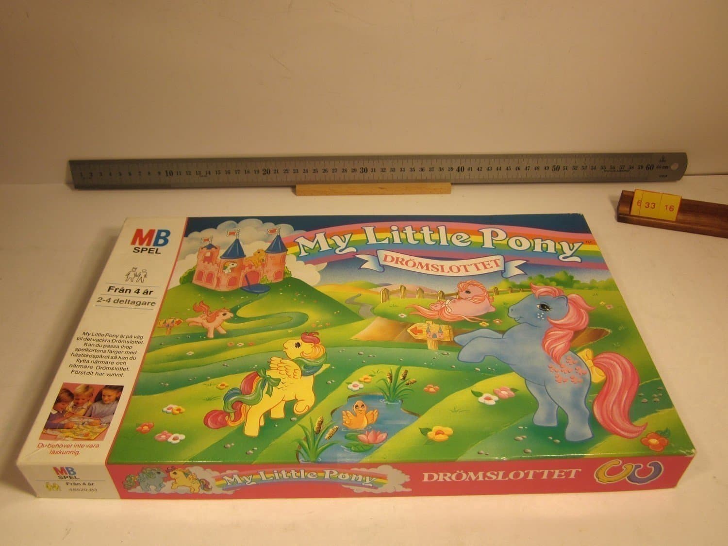 MLP My Little Pony Drömslottet, MB 1986, Komplett f-mf/mf