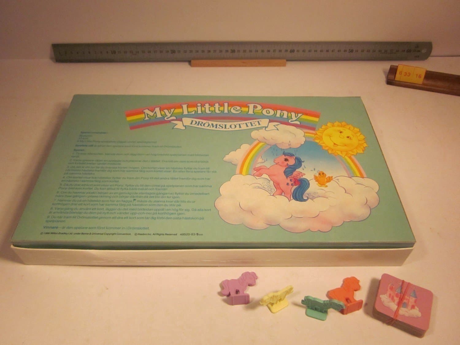 MLP My Little Pony Drömslottet, MB 1986, Komplett f-mf/mf