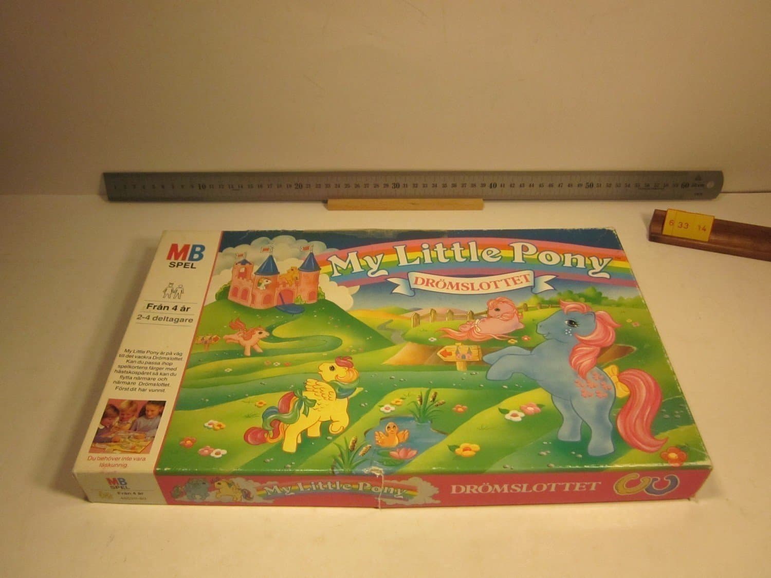 MLP My Little Pony Drömslottet, MB 1986, Komplett b/b