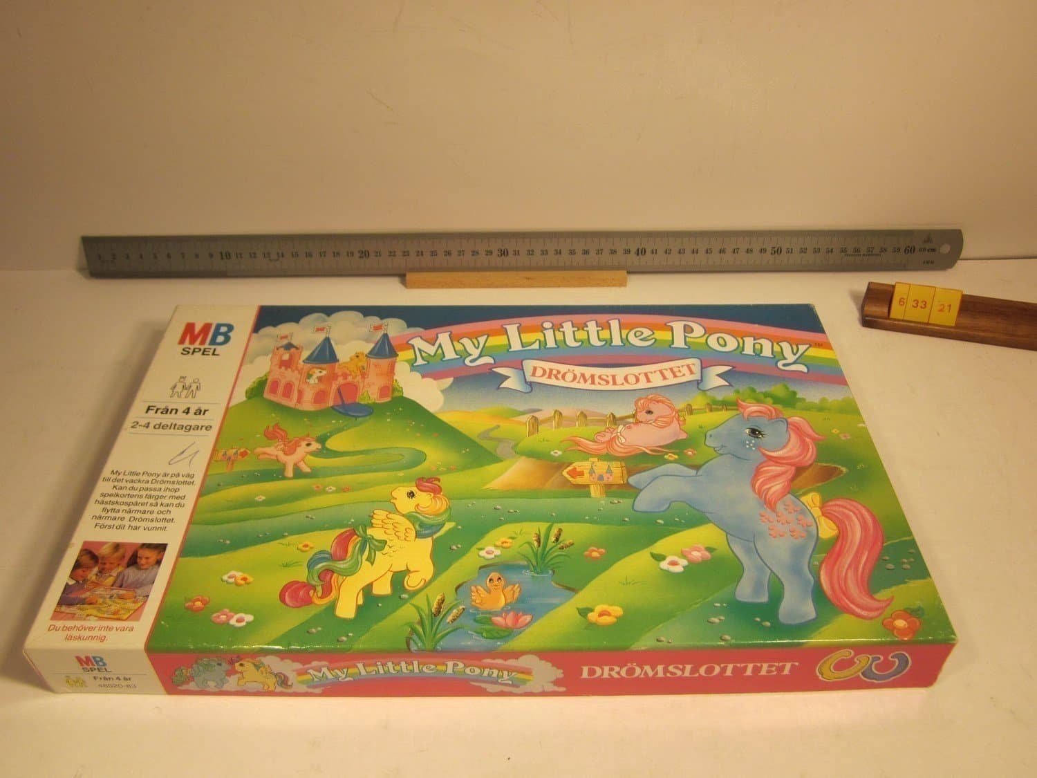 MLP My Little Pony Drömslottet, MB 1986, Komplett f-mf/mf