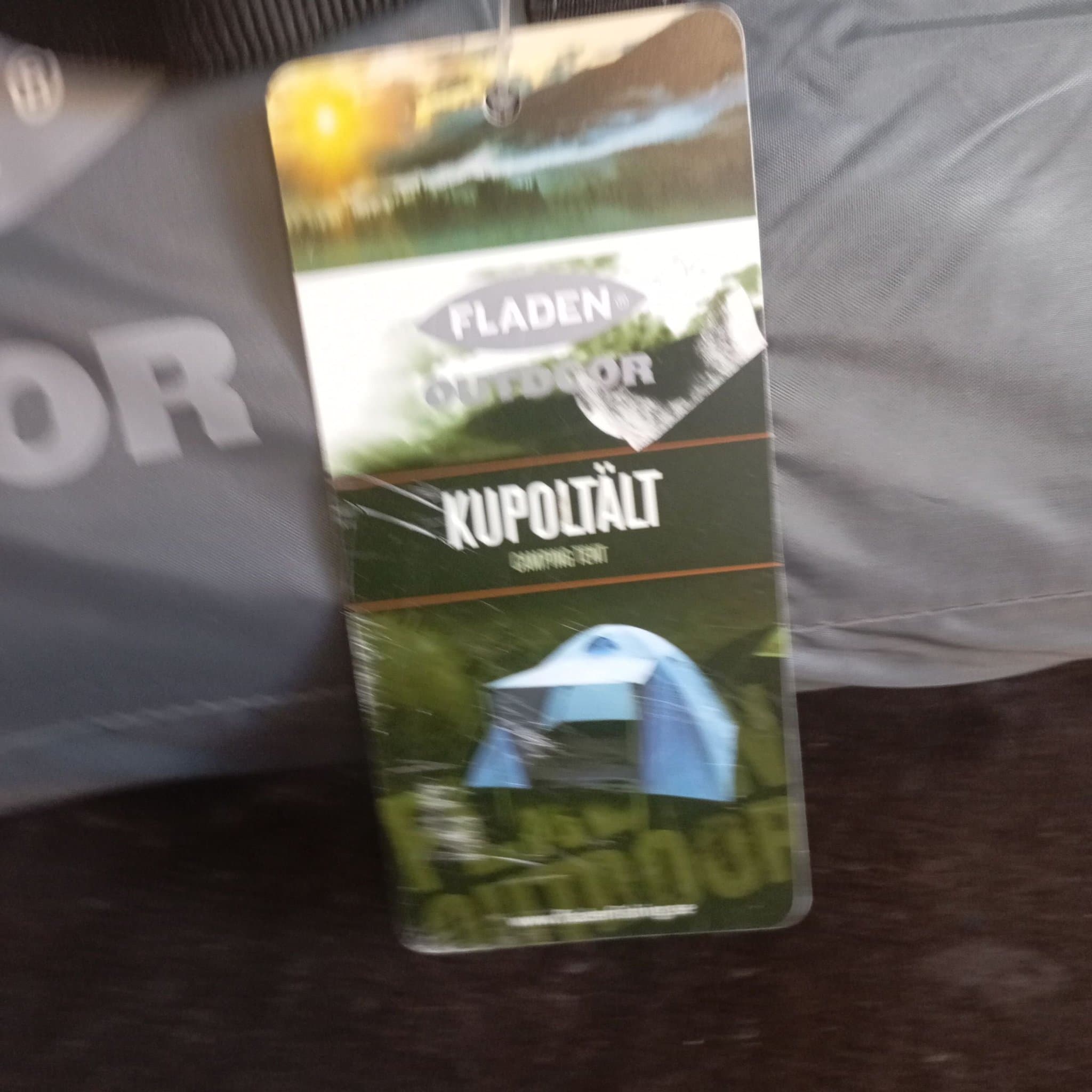 Fladen outdoor tält 3pers