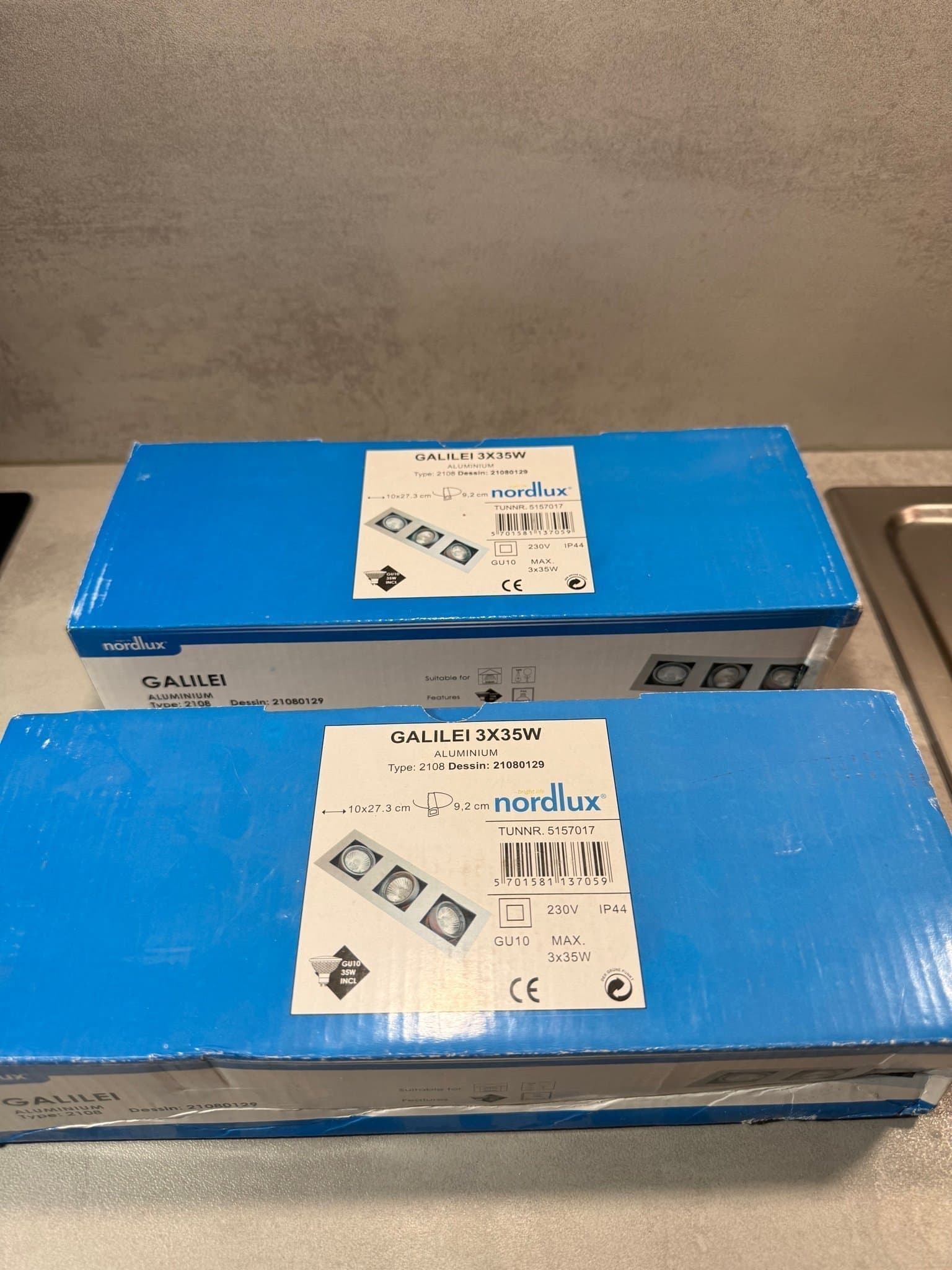 Nordlux Galilei 3x35W Aluminium