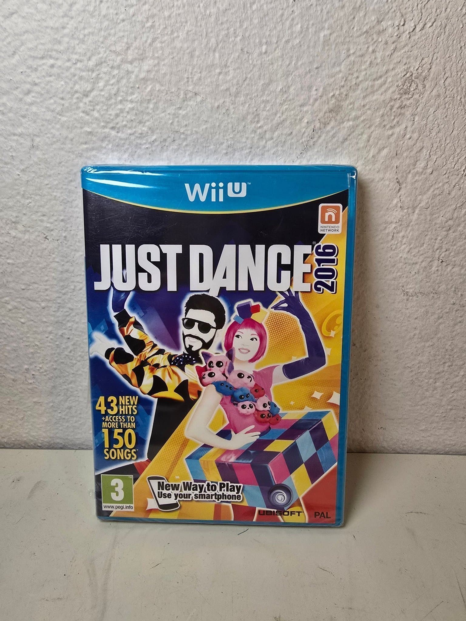 Just Dance 2016 -Nintendo Wii U HELT NYTT INPLASTAT