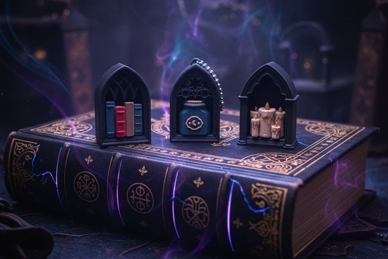 Fidget clickers i Wednesday Spellbound Tema ✨