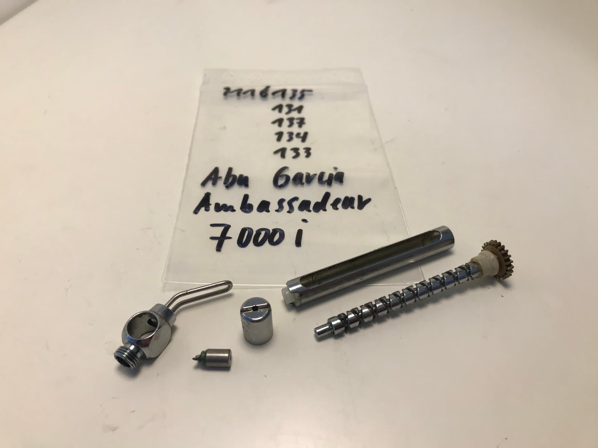 reservdel Abu Garcia Ambassadeur 7000i, här:1116135,31,37,34+++linföring