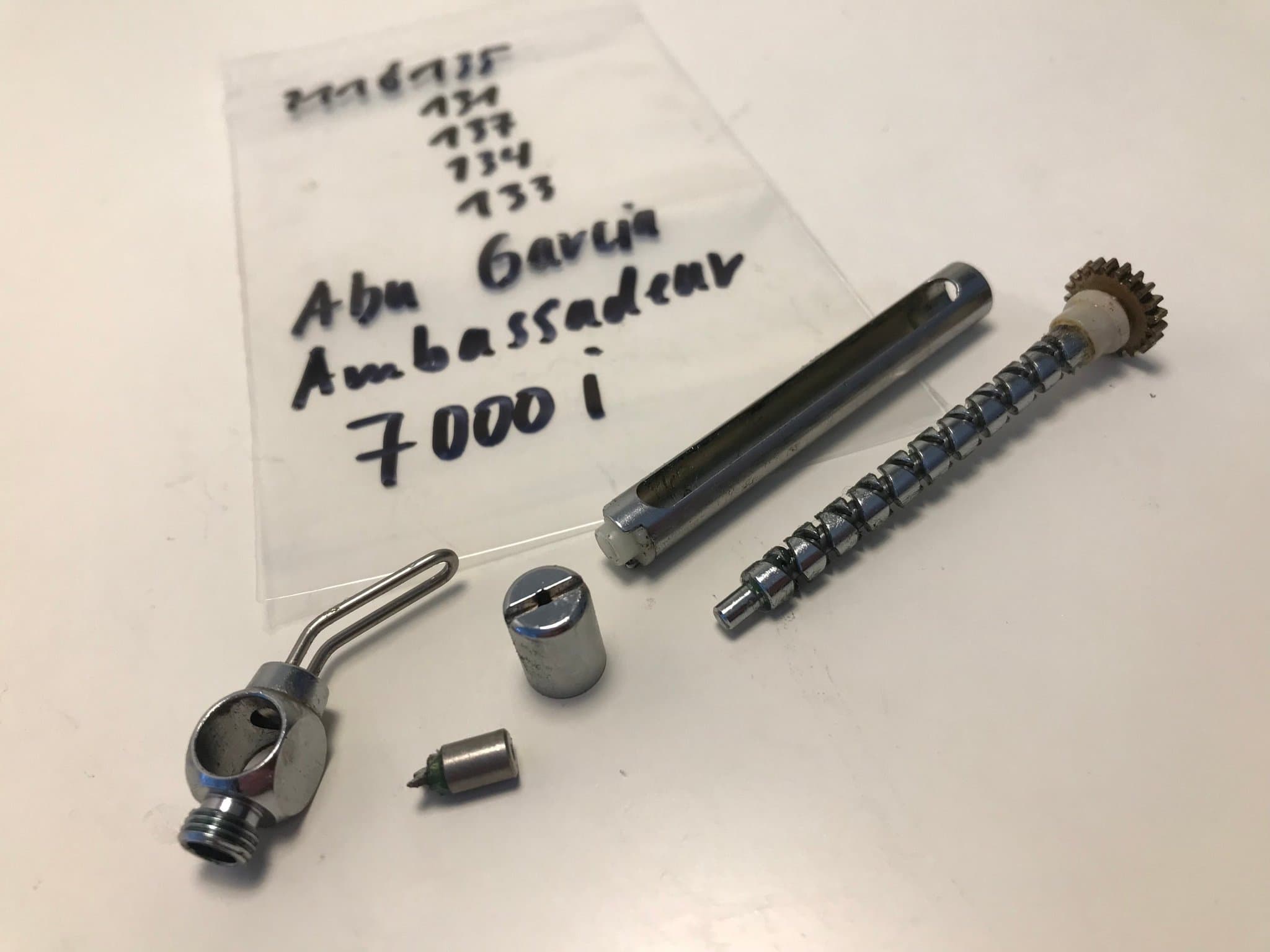 reservdel Abu Garcia Ambassadeur 7000i, här:1116135,31,37,34+++linföring