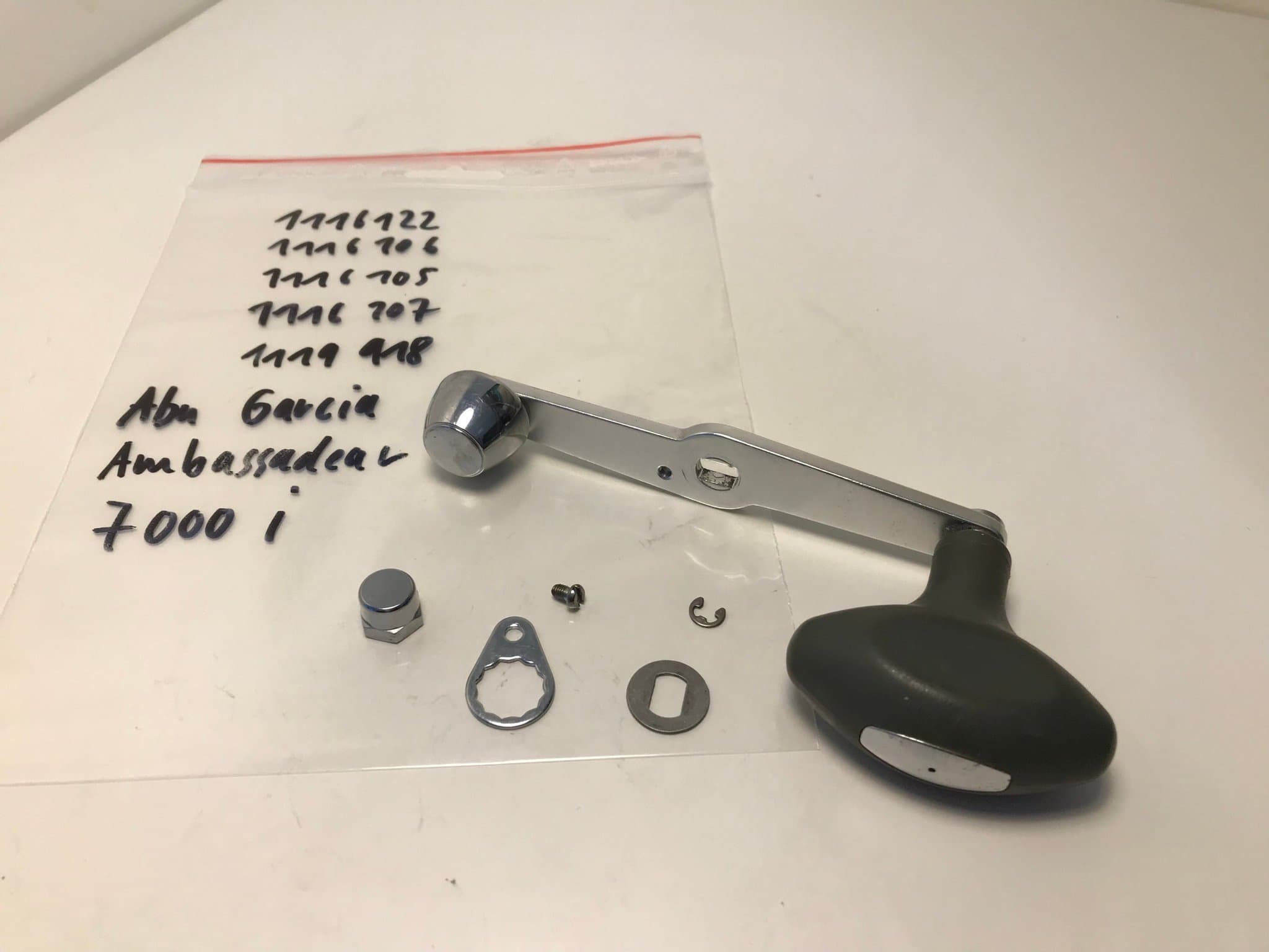 reservdel Abu Garcia Ambassadeur 7000i, här: 1116122,106,105,107+++vev