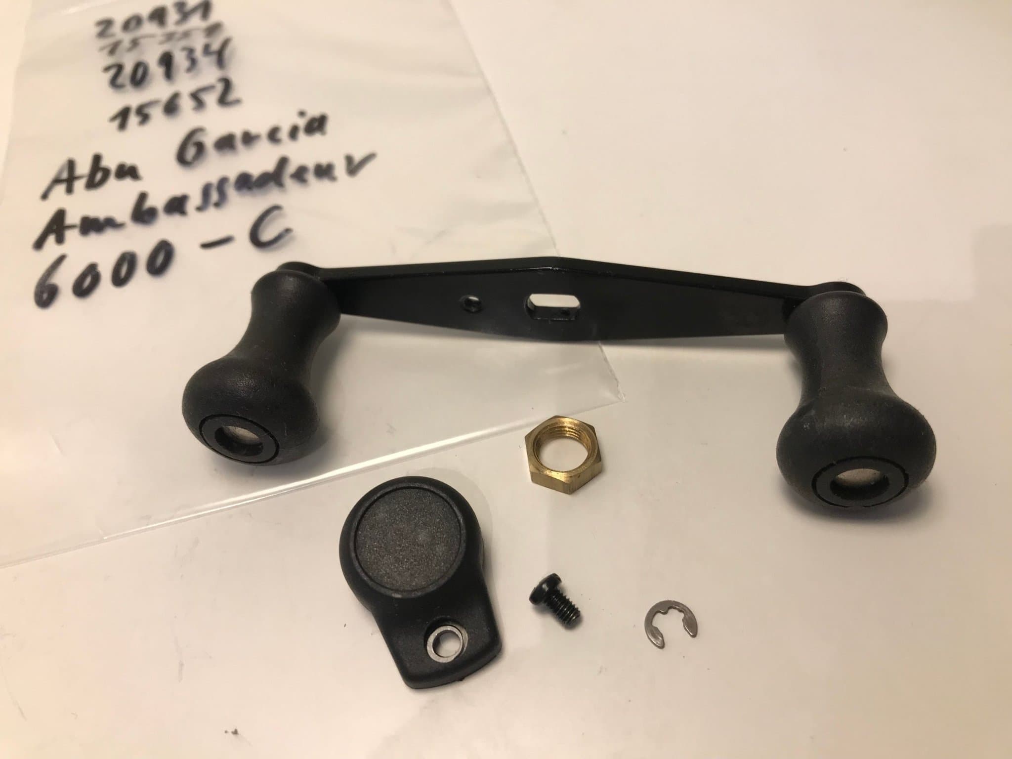 reservdel Abu Garcia Ambassadeur 6000-C, här: 20931,15359,20934,15652 vev