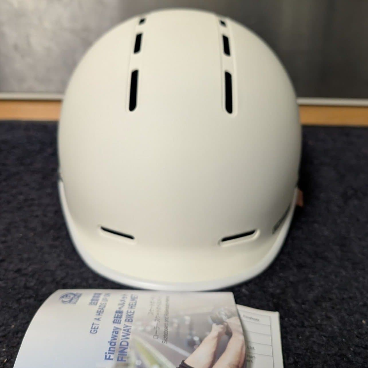 Findway Pro Cykelhjälm (City/Road) Vit - Storlek M (54-57 cm)