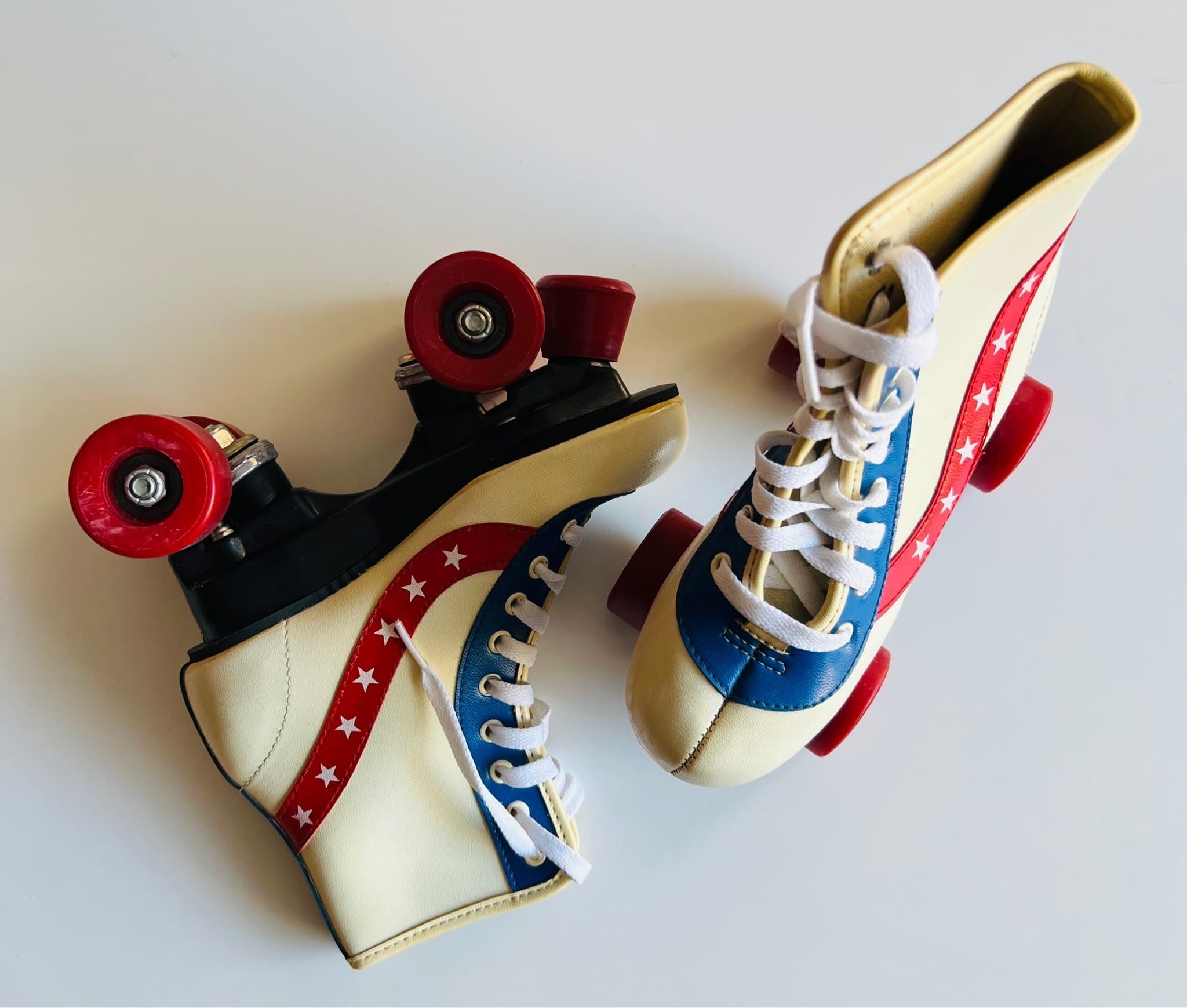 VINTAGE RULLSKRIDSKOR 70-TAL!