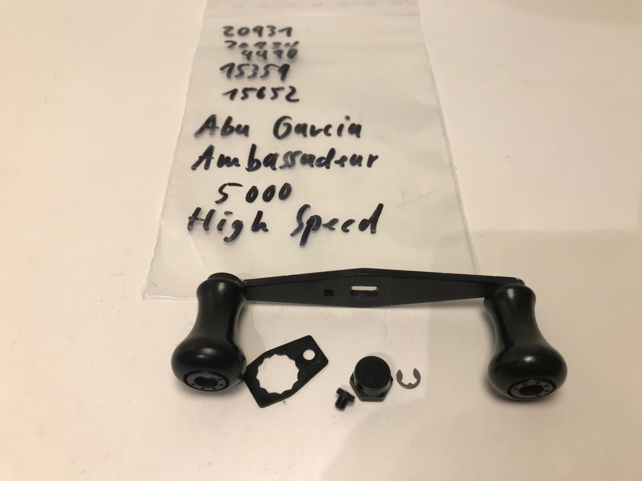 reservdel Abu Garcia Ambassadeur 5000 HS, här: 20931,20934,15359+++vev