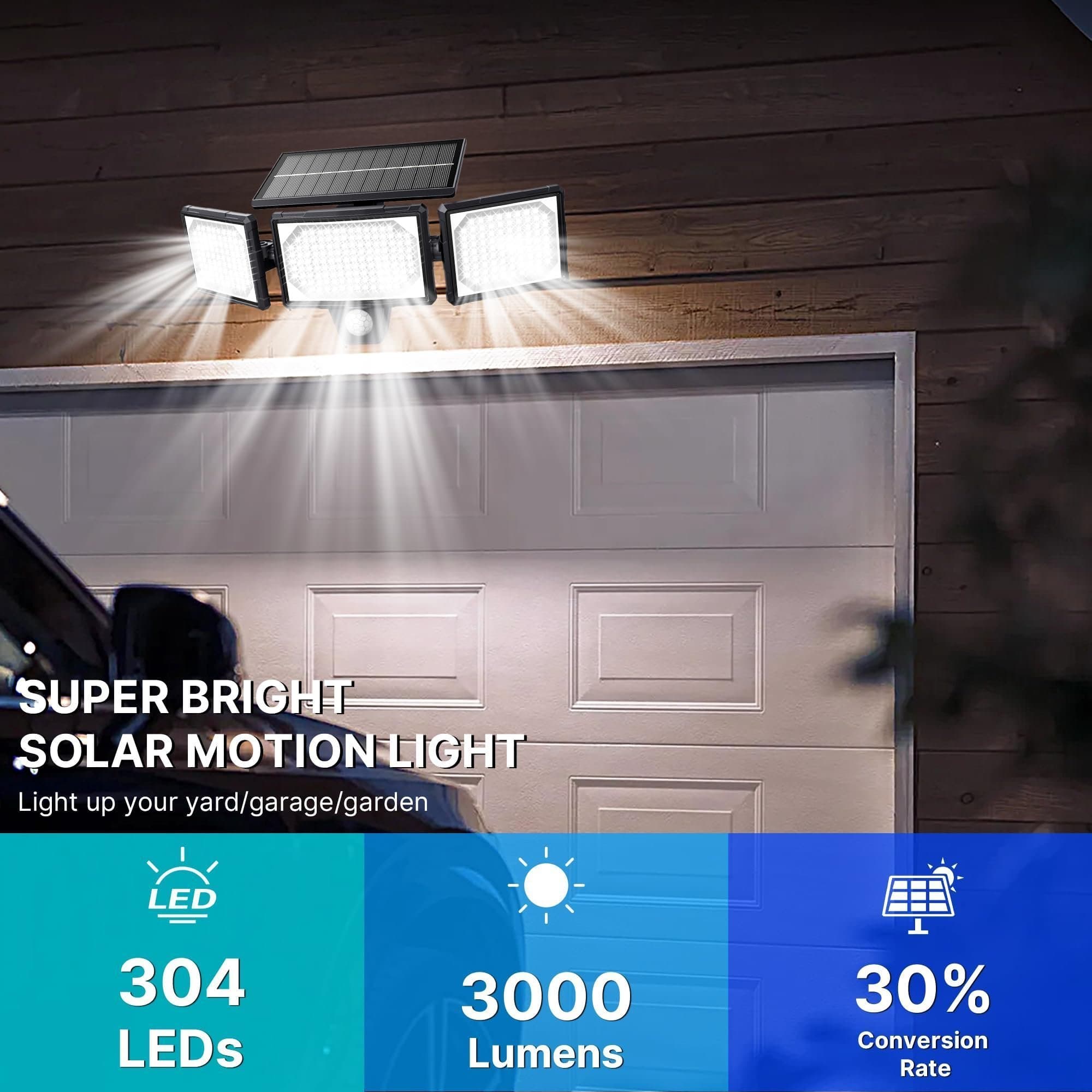 2-pack solcellslampa