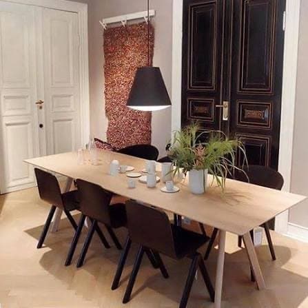 HAY design Sinker Pendel Lampa Svart Stor design Sebastian Wrong