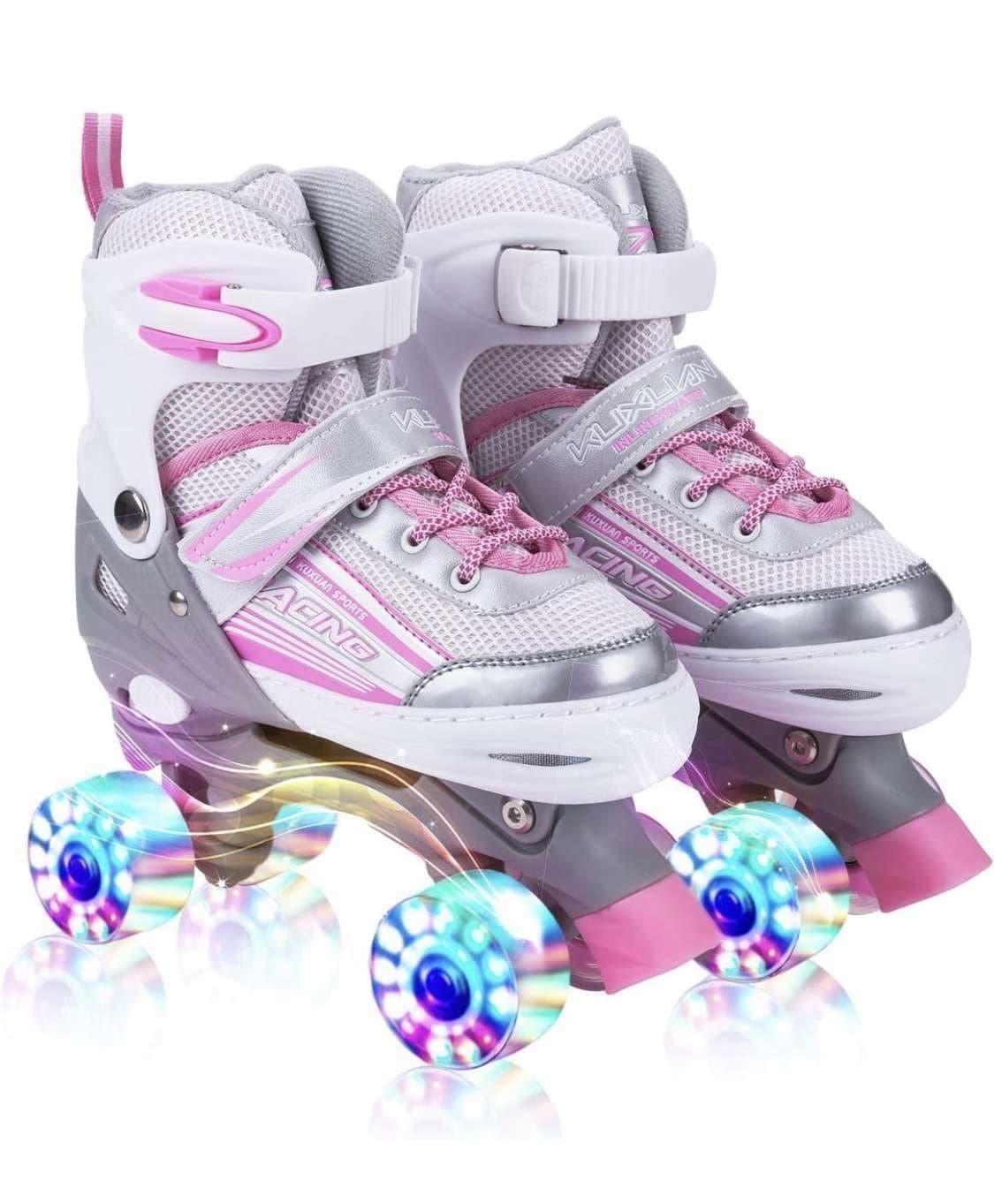 Rullskridskor LED hjul, roliga och säkra för barn olika färger