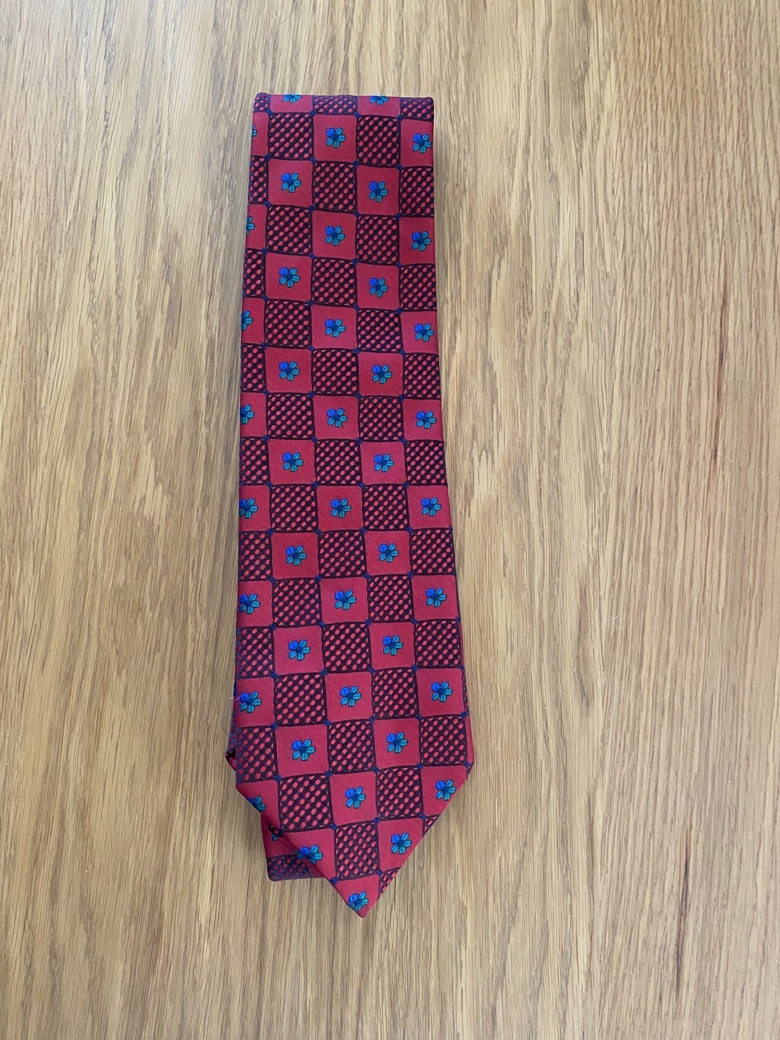 Santoni made in Sweden - röd slips,