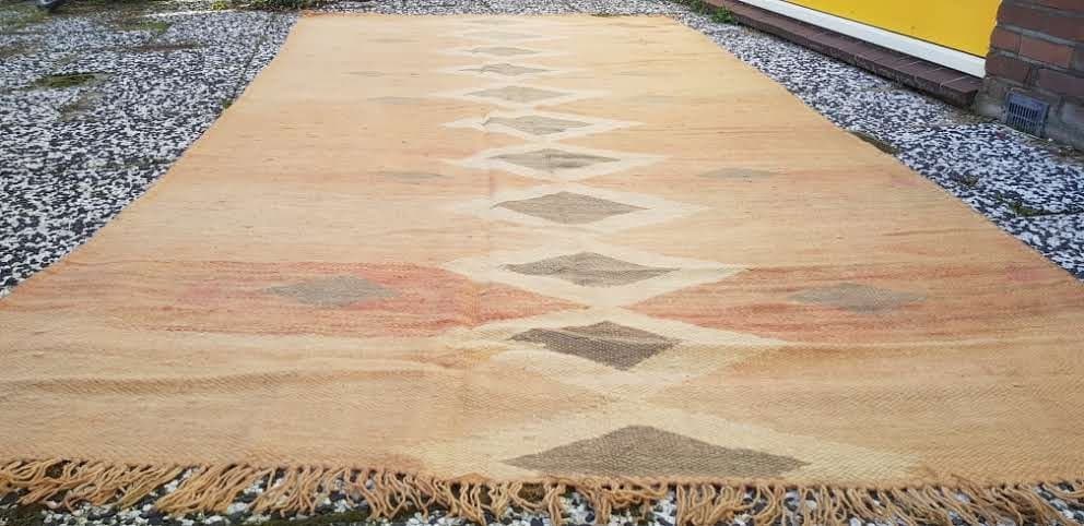 Handknuten Berber matta - 321x159cm