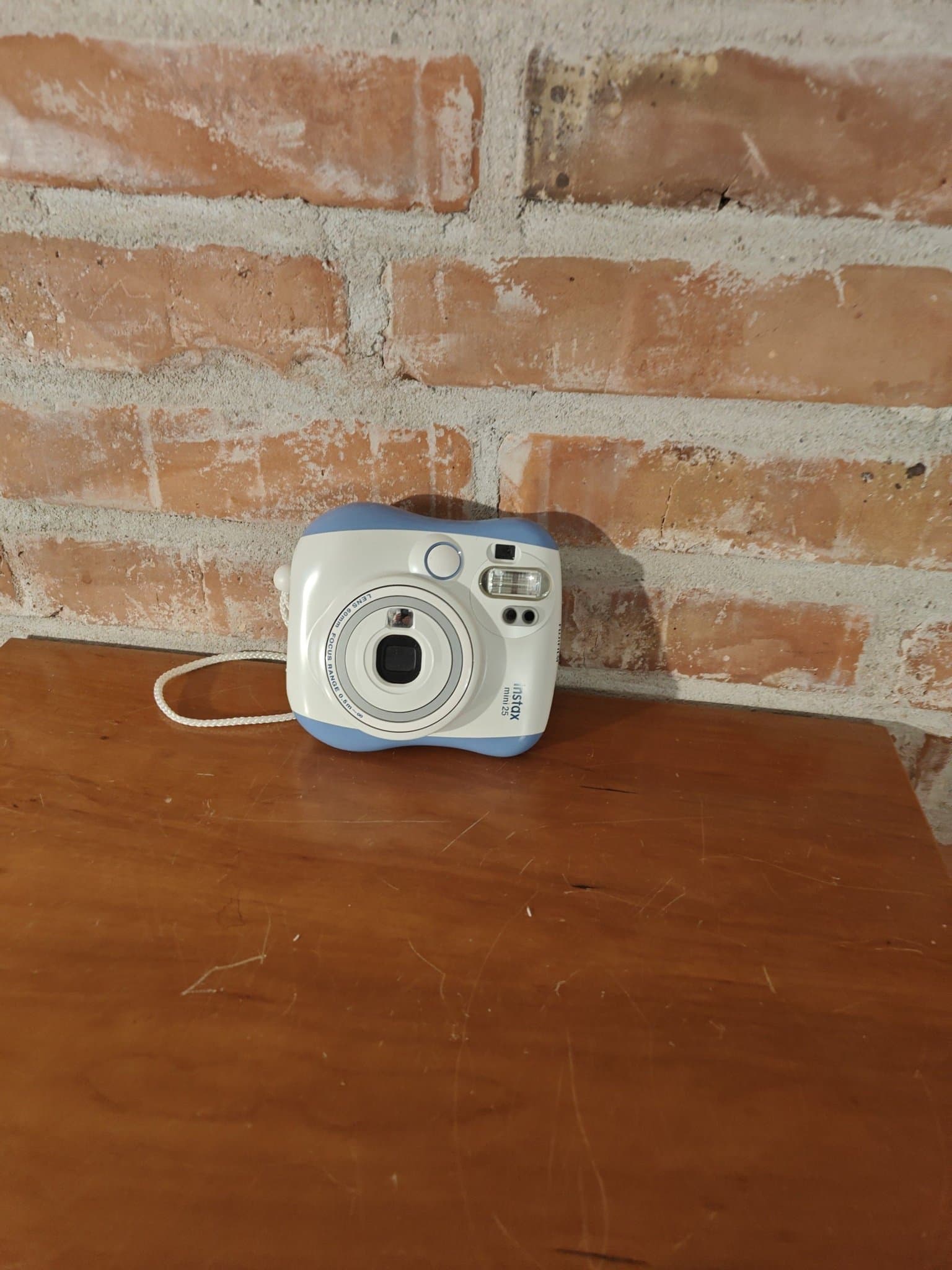 Fujifilm Instax Mini 25 kamera blå/vit