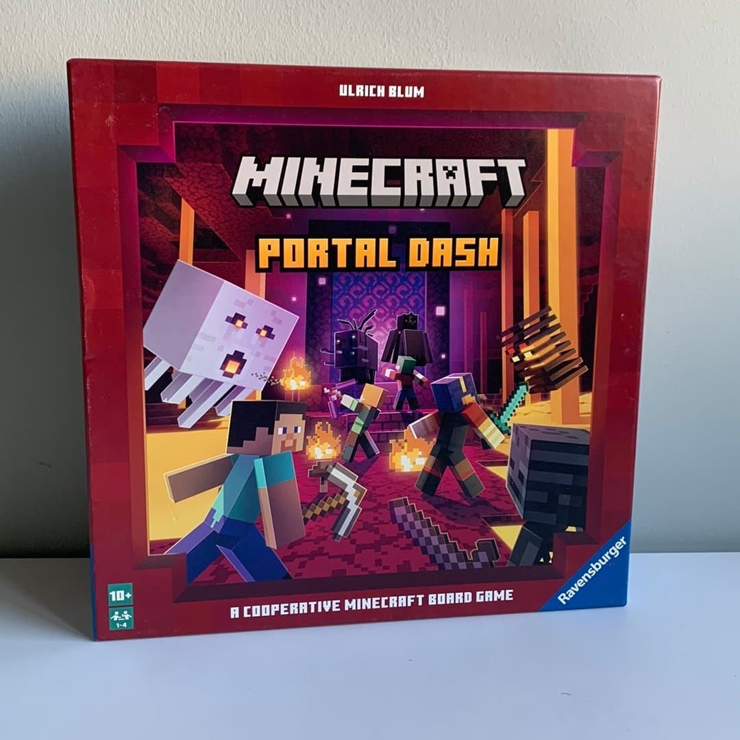Minecraft Portal Dash - Brädspel