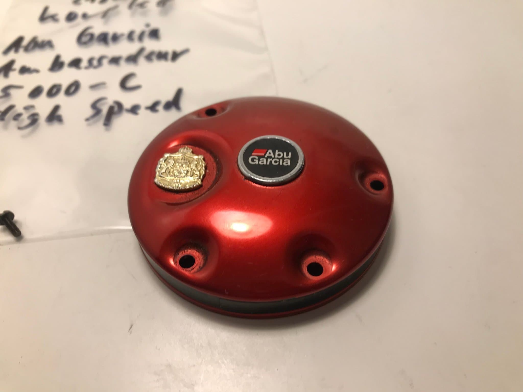 reservdel Abu Garcia Ambassadeur 5000-C HS, här: 21813+++sido plåt vänster