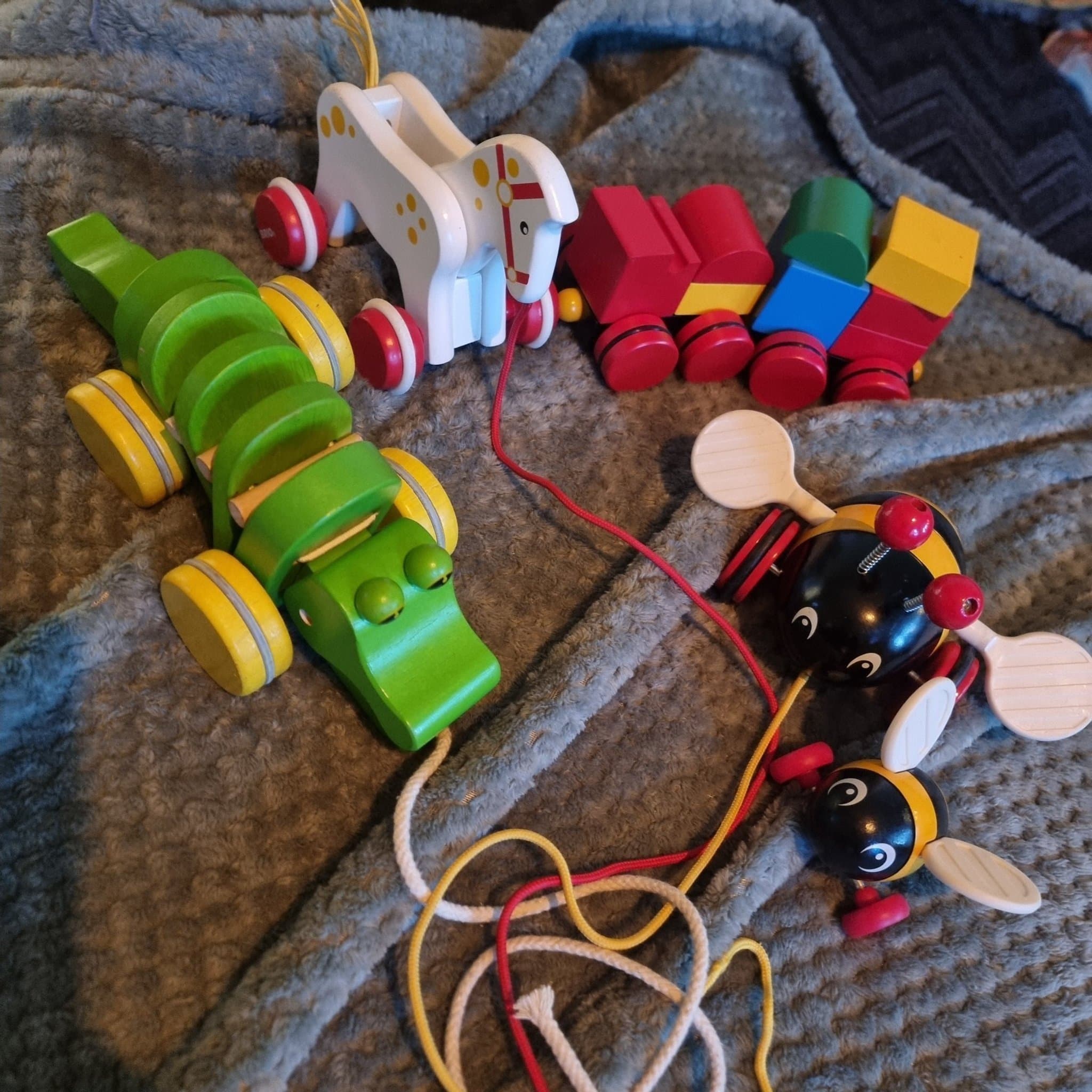 BRIO leksaker i trä, i fint använt skick