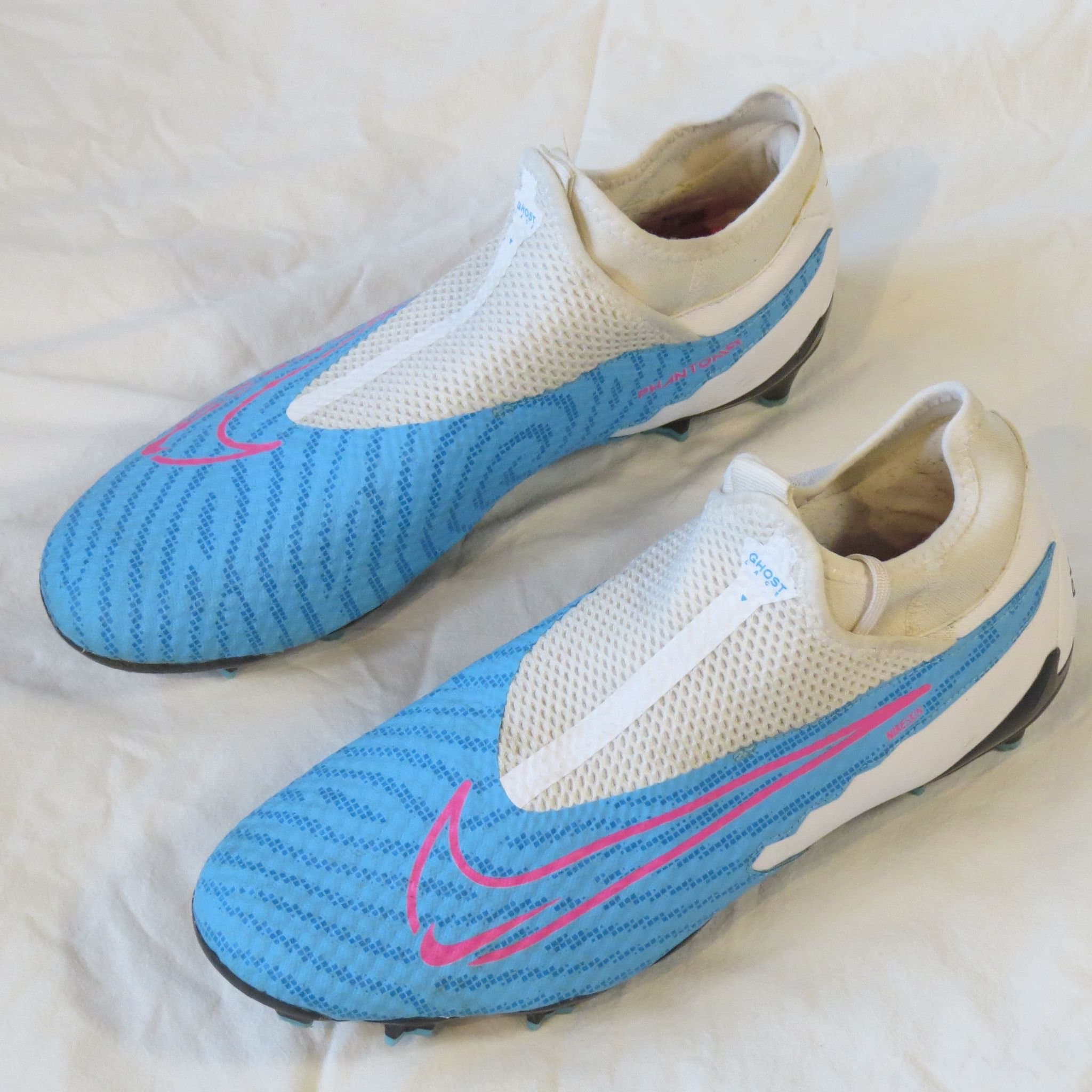 Nike Phantom GX fotbollsskor - Ghost Lace - Blå - Eur 42,5