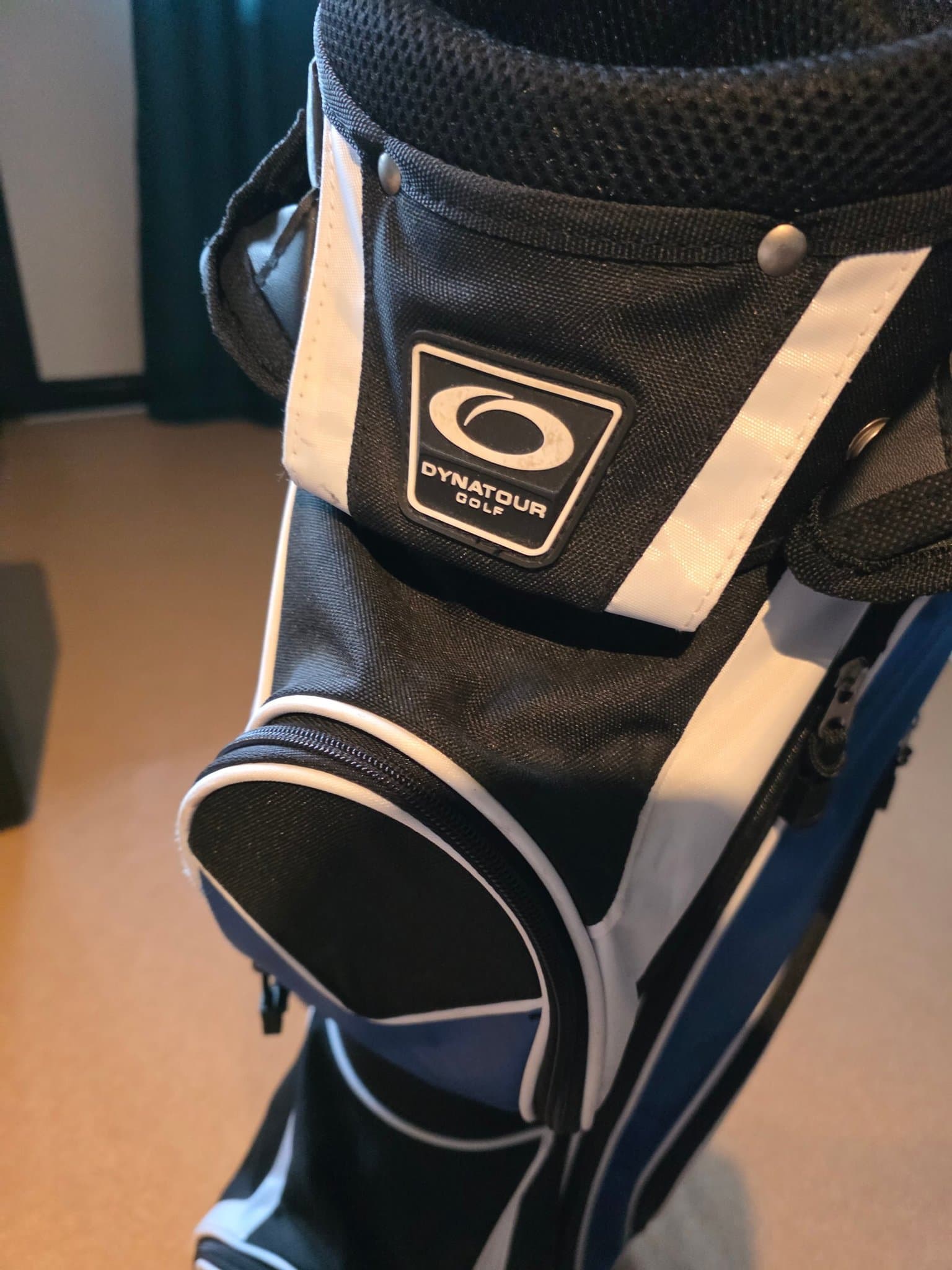 Dynatour Golfbag - Blå/Svart/Vit Bärbag