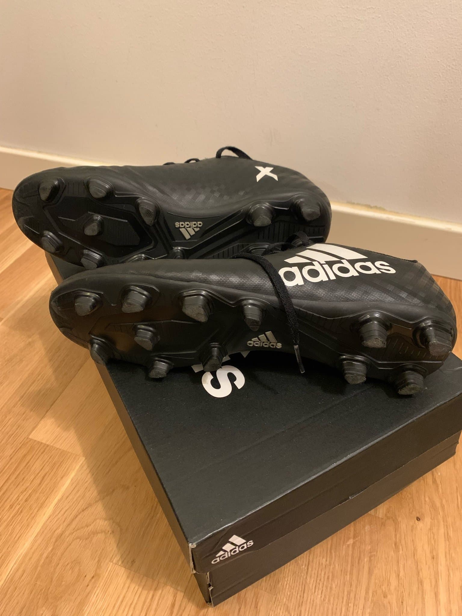 Adidas Fotbollsskor - Svart - EUR 41 1/3