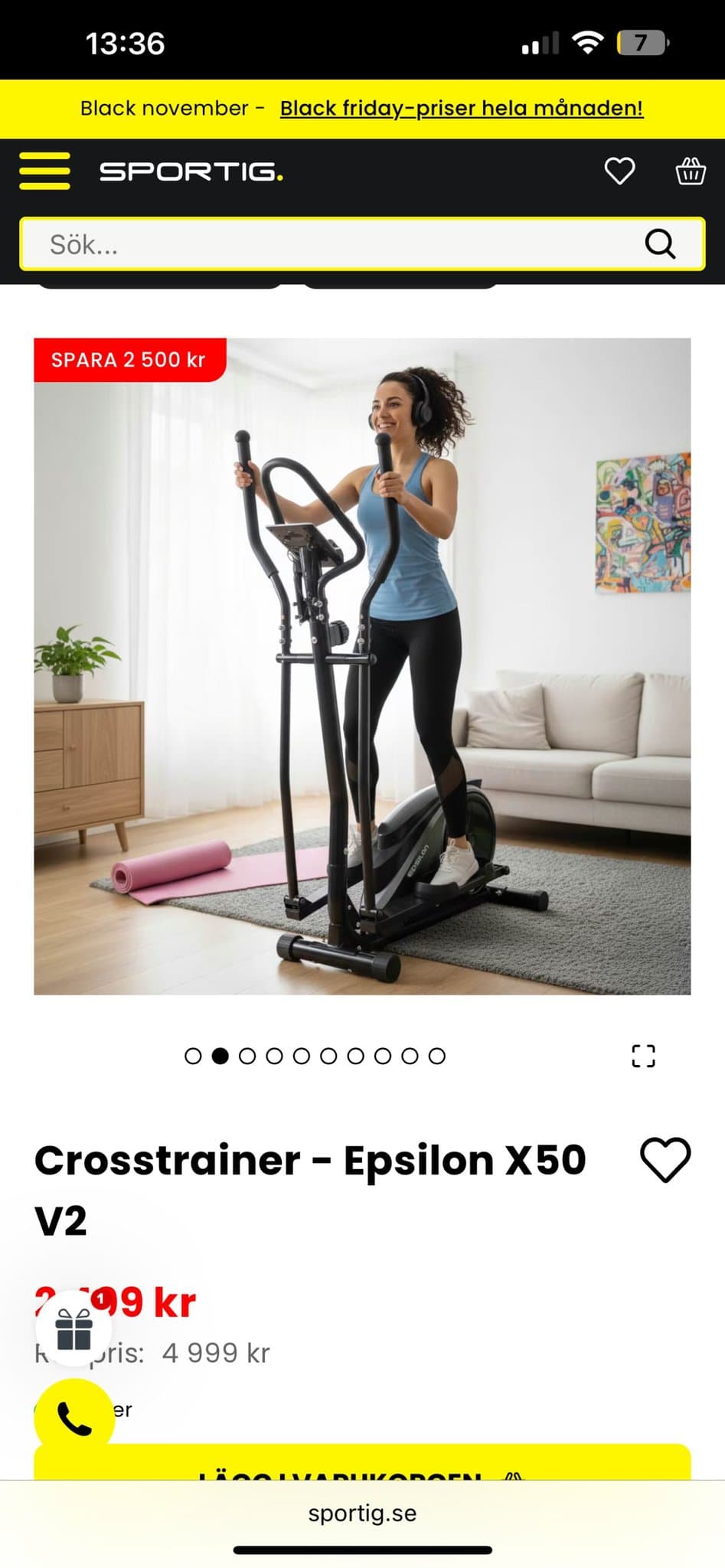 Crosstrainer - Epsilon X50 V2