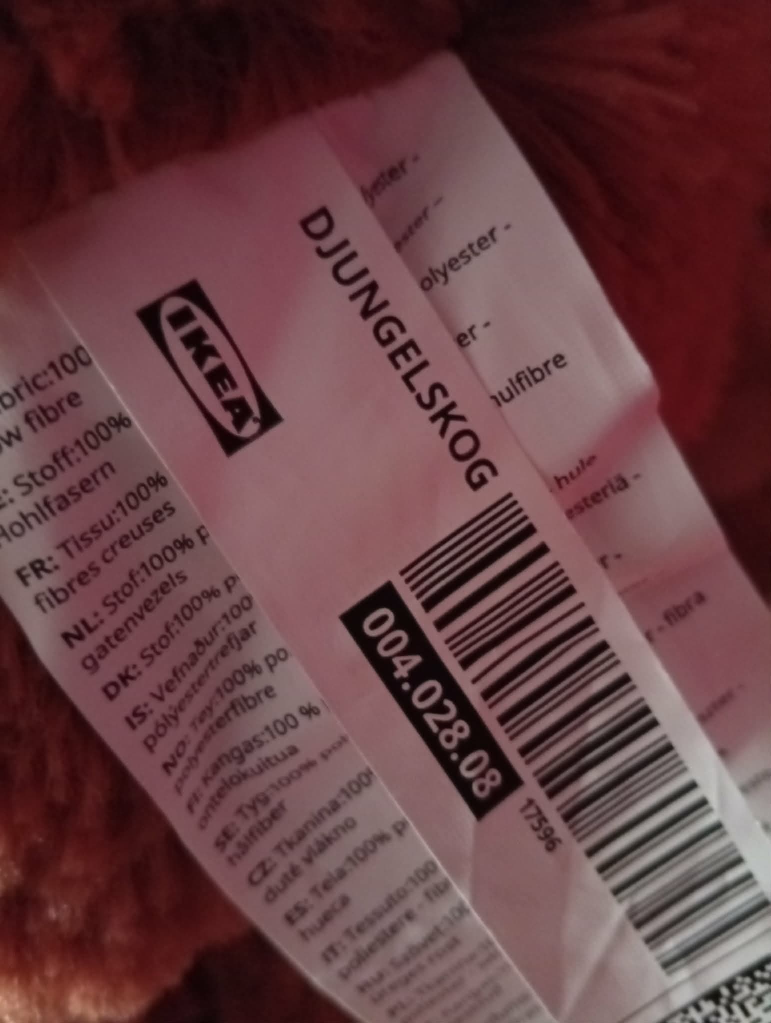 IKEA DJUNGELSKOG Orangutang Mjukdjur #apa #Ikea #Punch