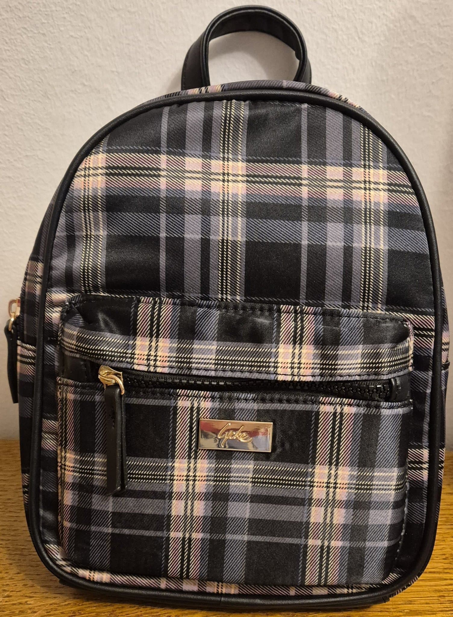 Ryggsäck Design LYCKE Ny Barn Vuxen Butikspris 499kr Elegant Rutig Lätt Smidig