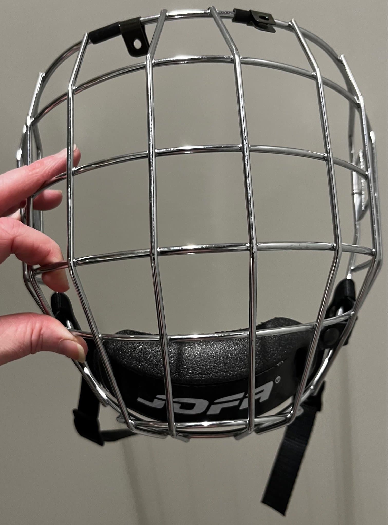 Jofa galler cromat till hockey hjälm 480 large