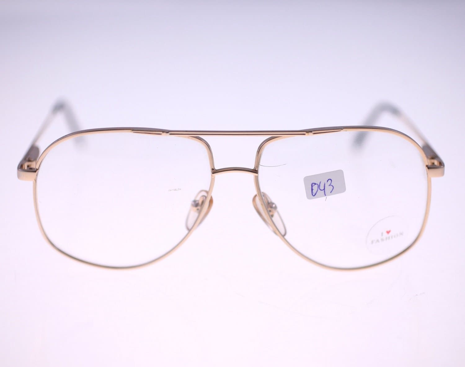I Love Fashion 3006 08 vintage pilot-style unisex sunglasses frame-NEW-26g