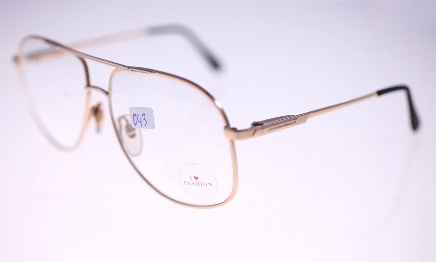 I Love Fashion 3006 08 vintage pilot-style unisex sunglasses frame-NEW-26g
