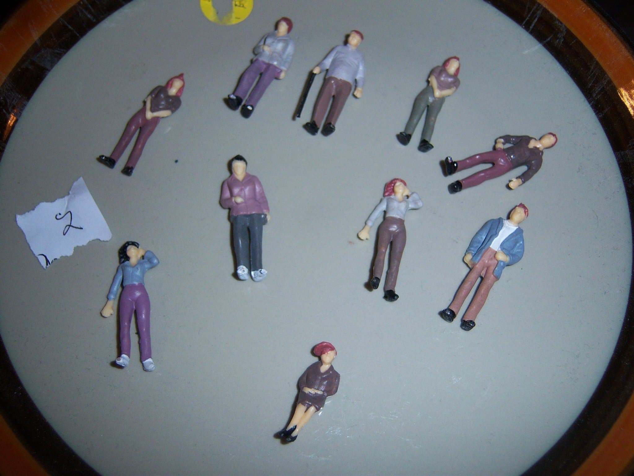 Modellfigurer, 10 stycken