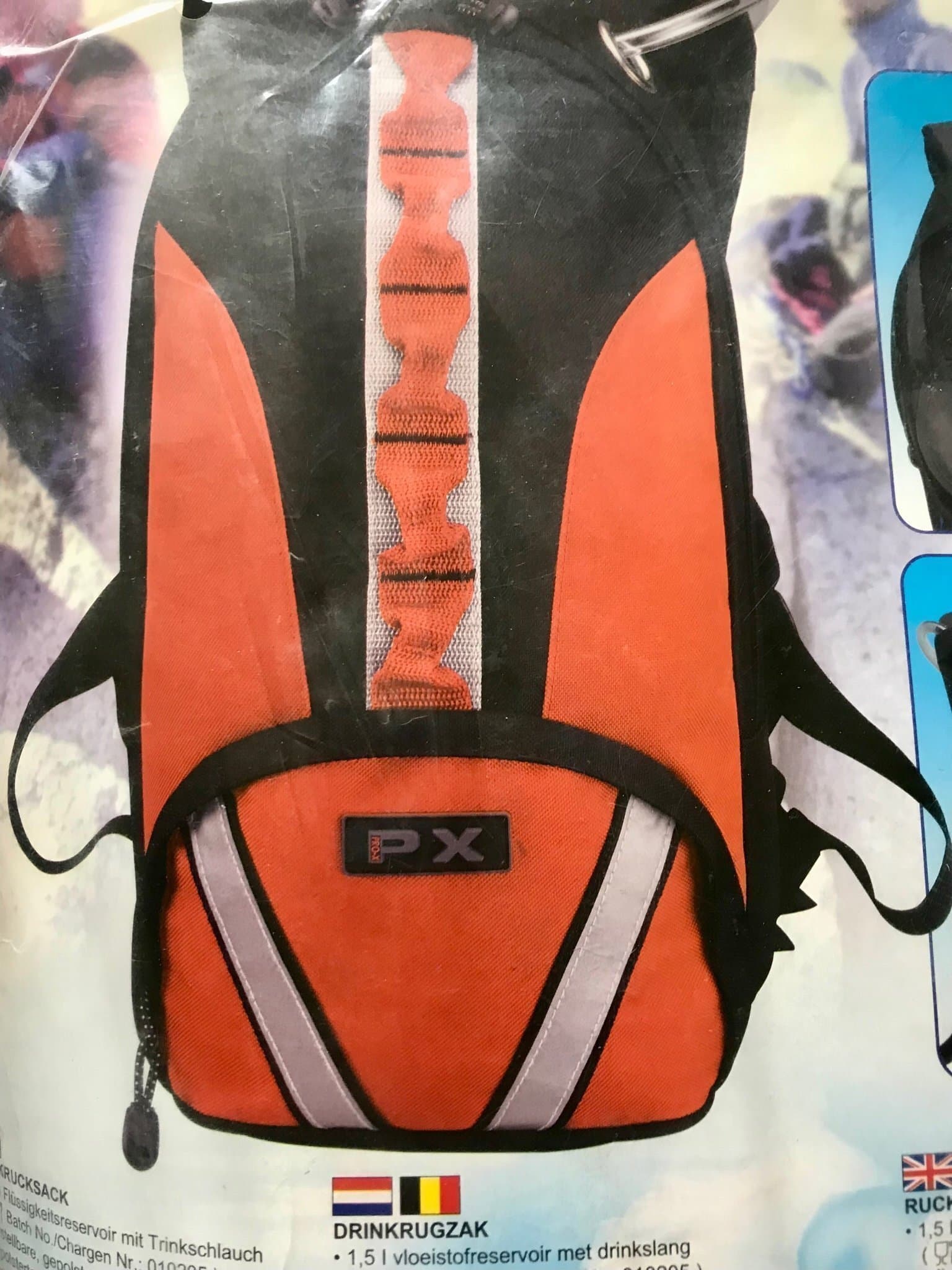 Ryggsäck med vätskebehållare 1,5L Carmelbak