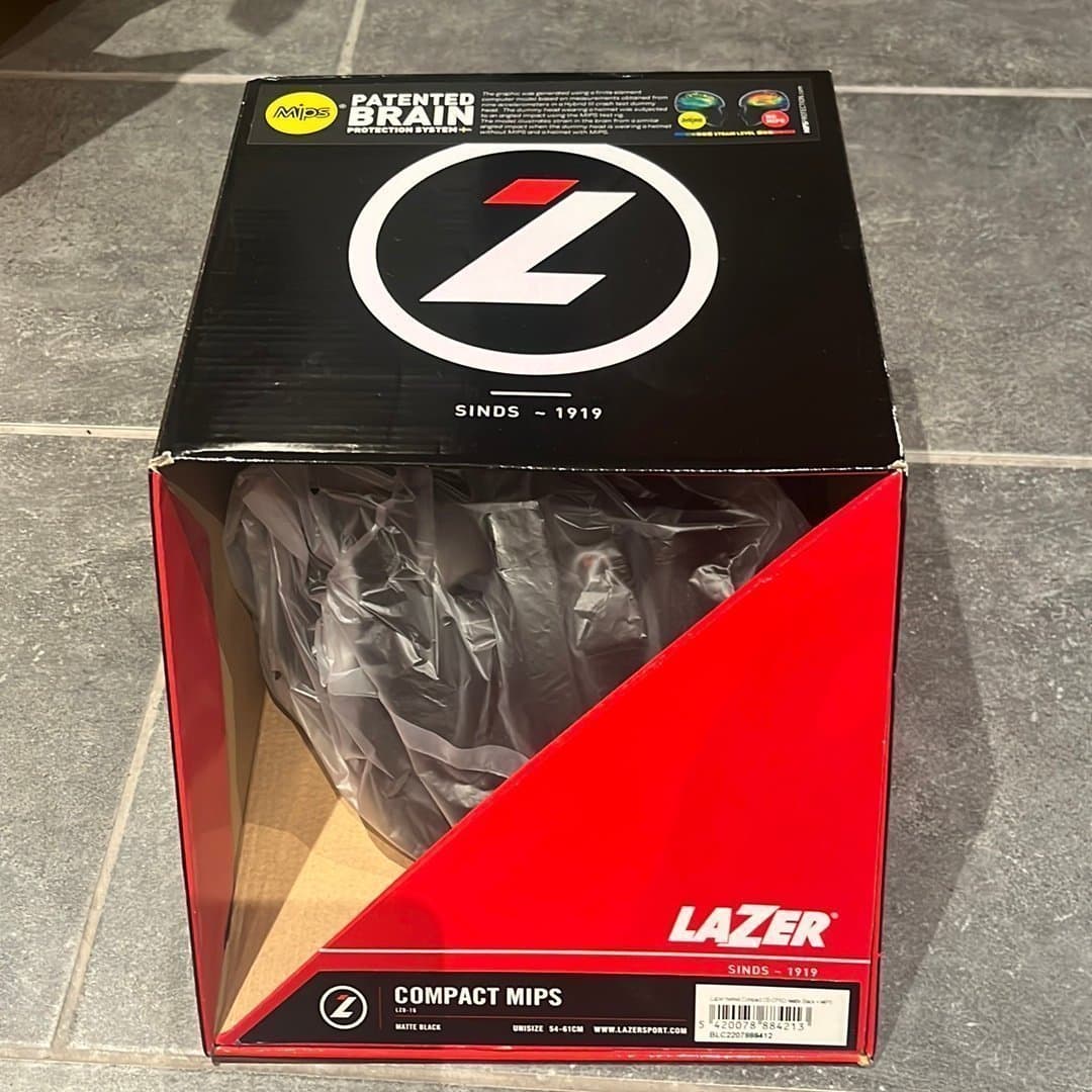 Helt ny Lazer Compact MIPS Cykelhjälm