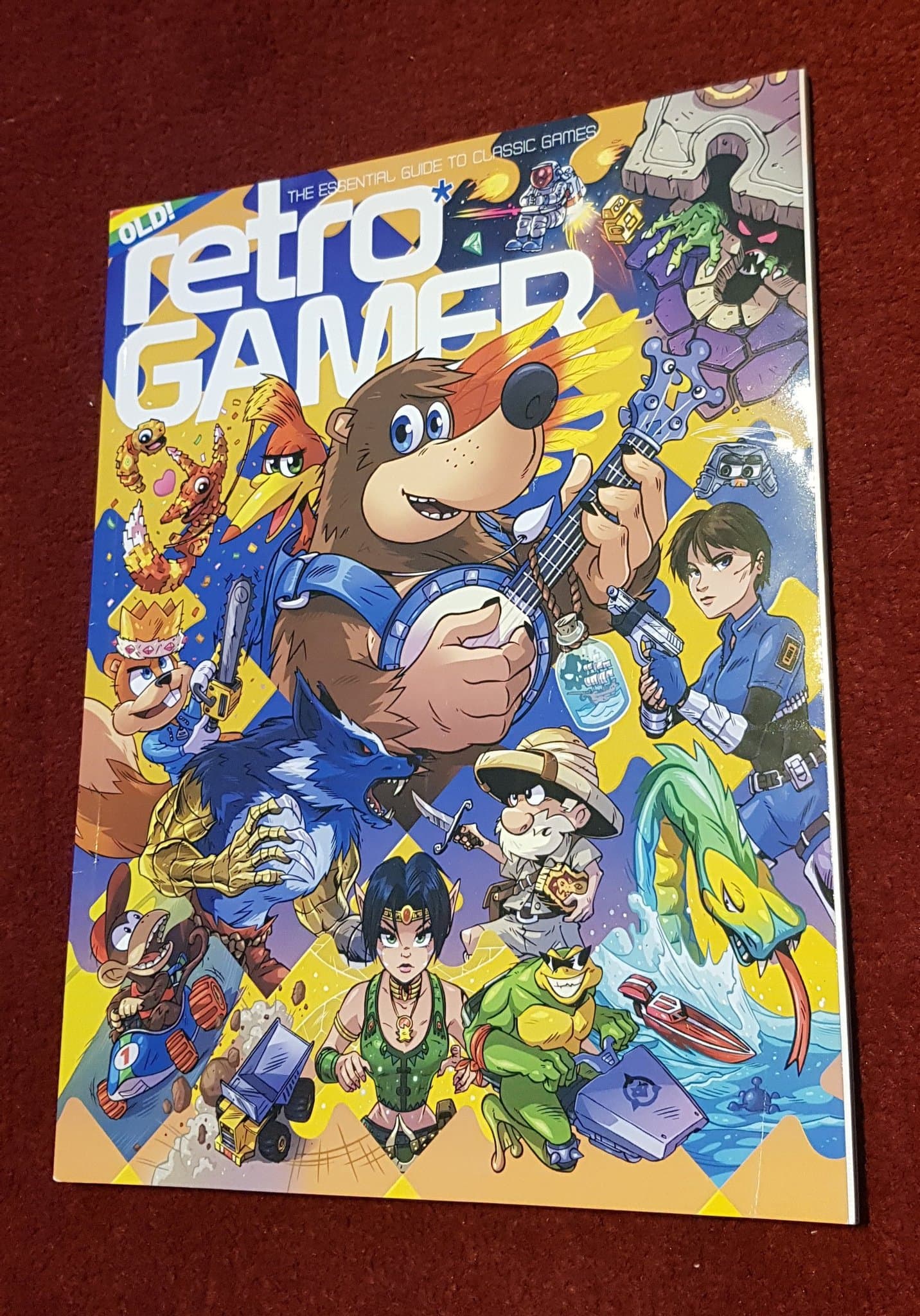 Retro Gamer NR 250, Retro inom tex Super Nintendo, SEGA, C64, Amiga, Atari, N64