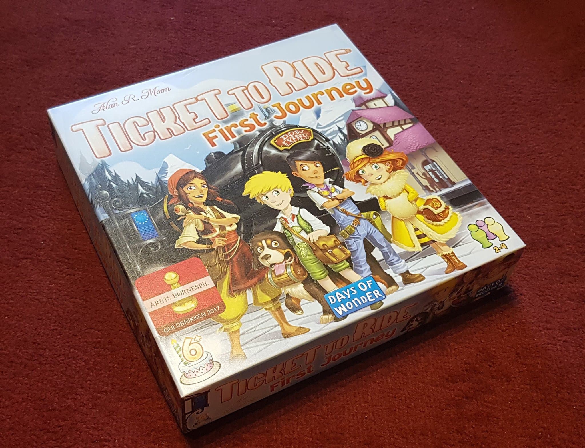 Ticket to Ride - First Journey, NYTT, brädspel, Svenska, Storsäljare, NYTT.