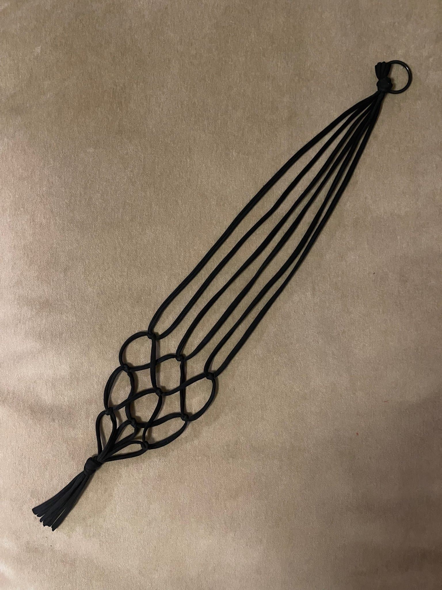 Svarta Amplar för blomkrukor 2 st (13-15 cm)