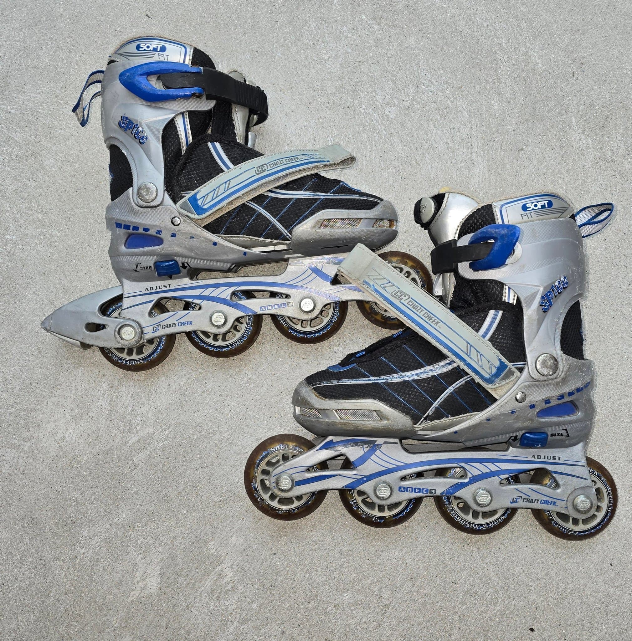 Inlinesrullskridskor Crazy Creek ~ SP100 ~ storlek 33-36