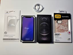 IPHONE 12 PRO 128 GB PACIFIC BLUE I ABSOLUT NYSKICK 97% BATTERI