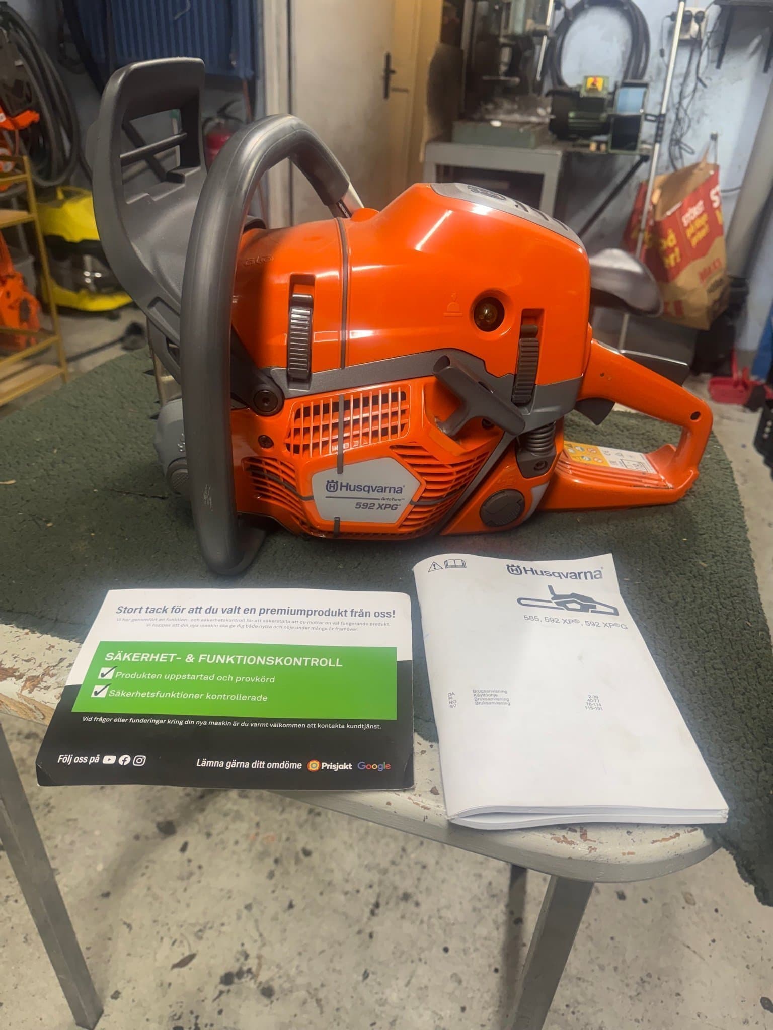 Husqvarna 592 XPG Motorsåg