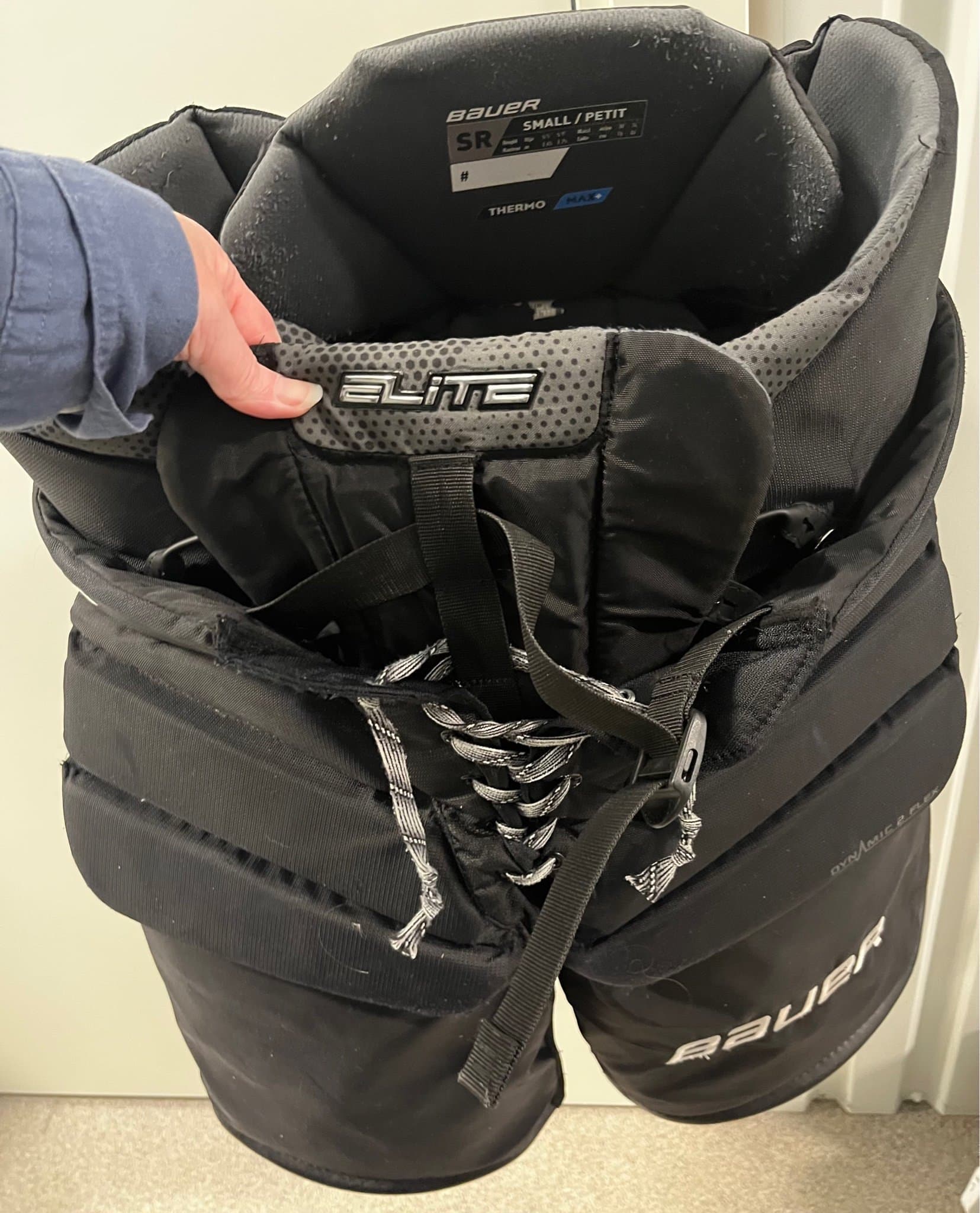 hockey målvaktsbyxa bauer