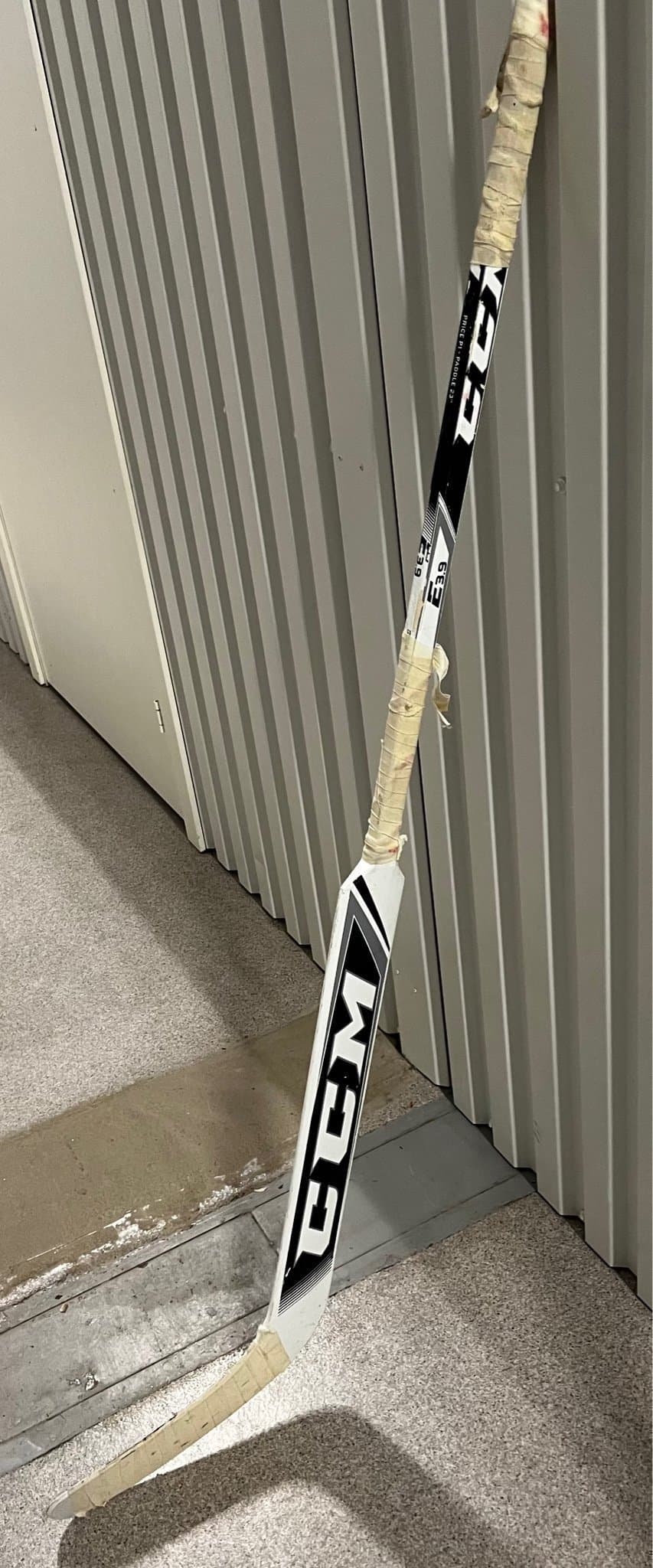 hockey målvaktsklubba ccm price p1 paddle 23 soft flex