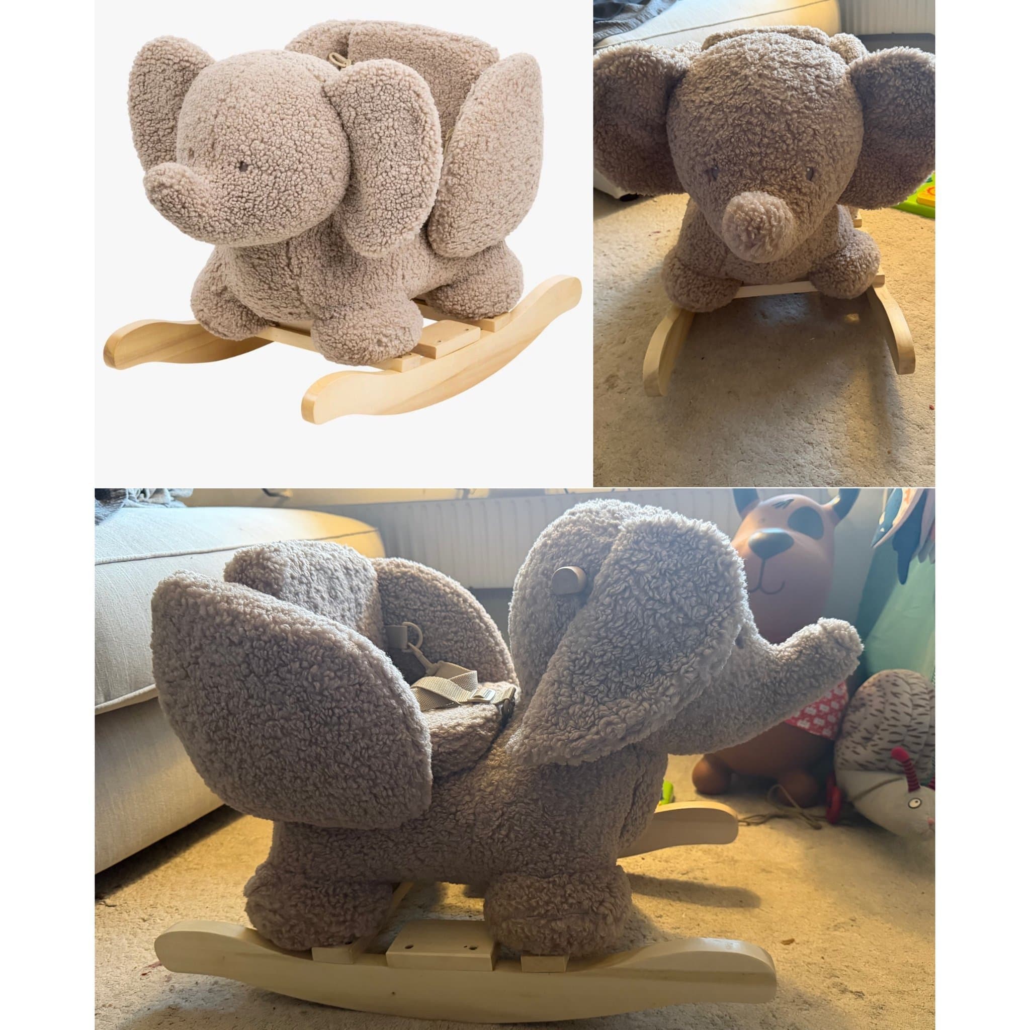 Gunghäst - Gungdjur: Nattou Teddy Elefant,. NY!