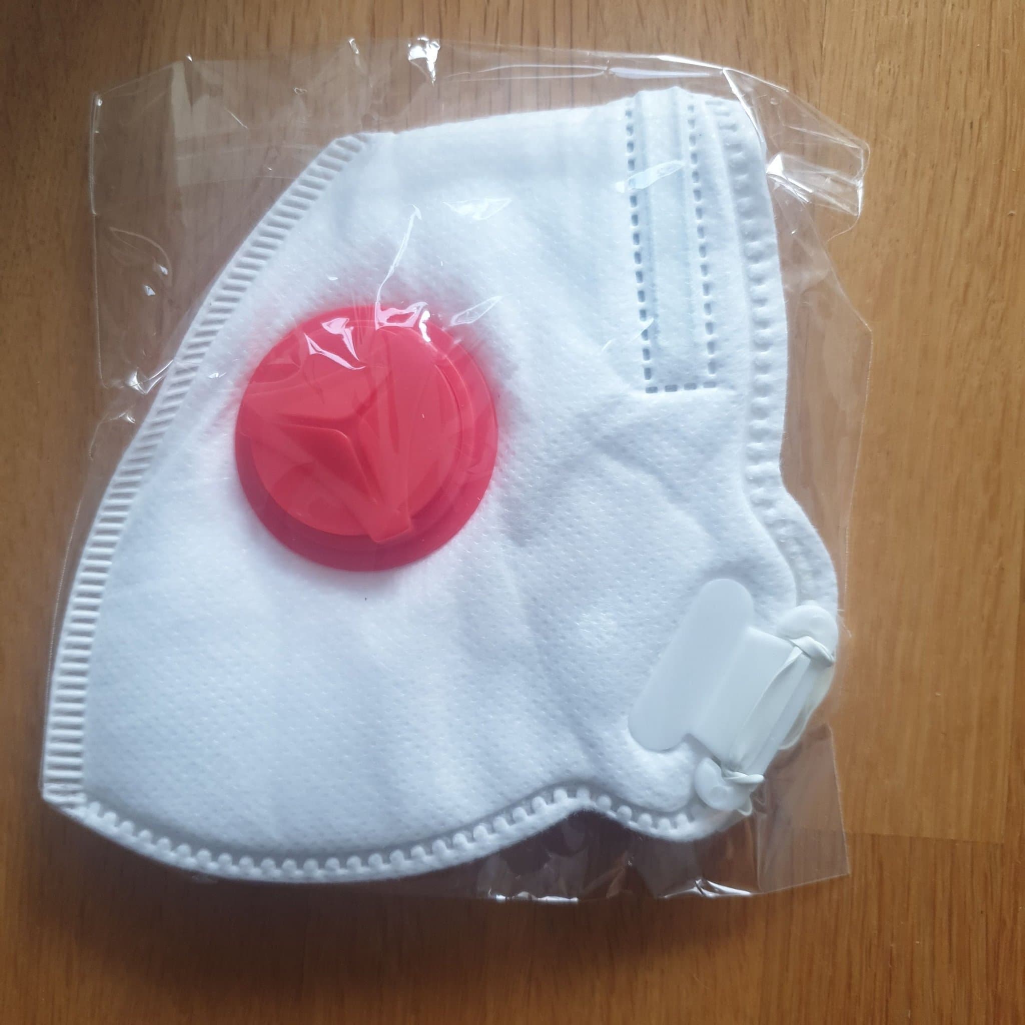 Delta Plus vit andningsmask Obs 6 st